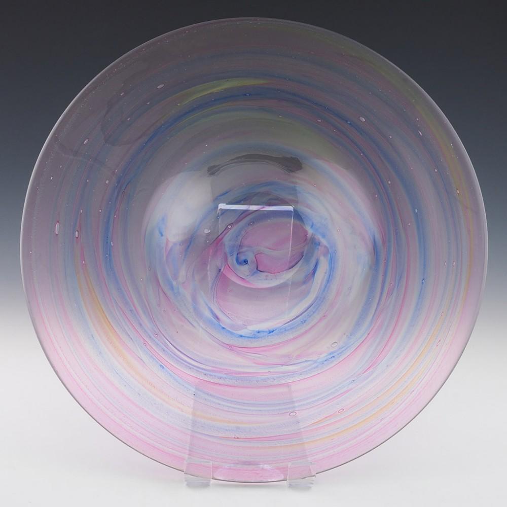 20th Century Rare Signed Michael Harris Isle of Wight Charger, circa 1975