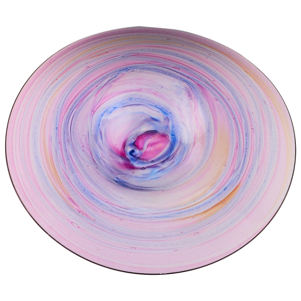 Rare Signed Michael Harris Isle of Wight Charger, circa 1975