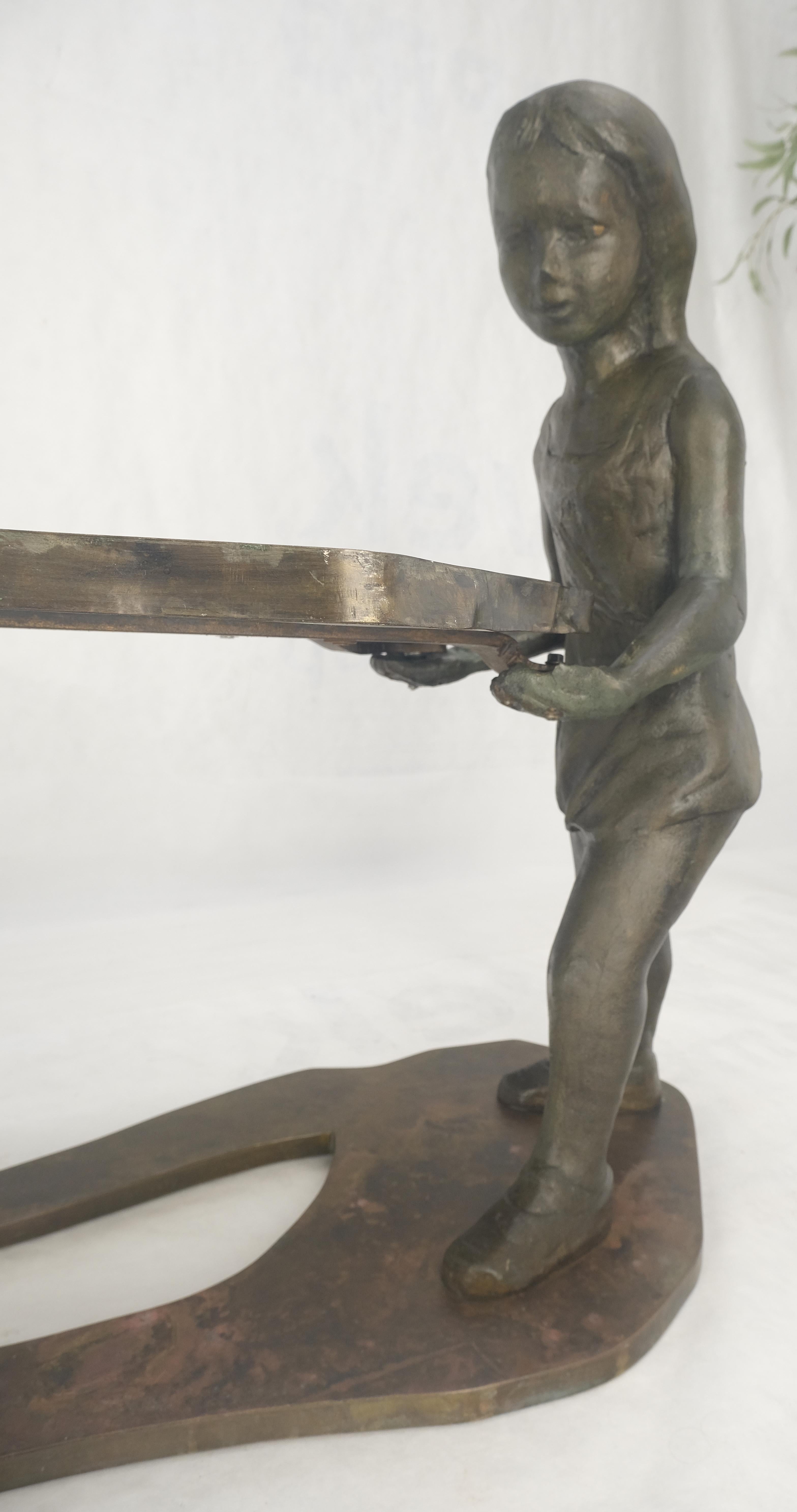 Rare table basse sculptée «Generation » signée Philip & Kelvin Laverne, vers 1970 en vente 4