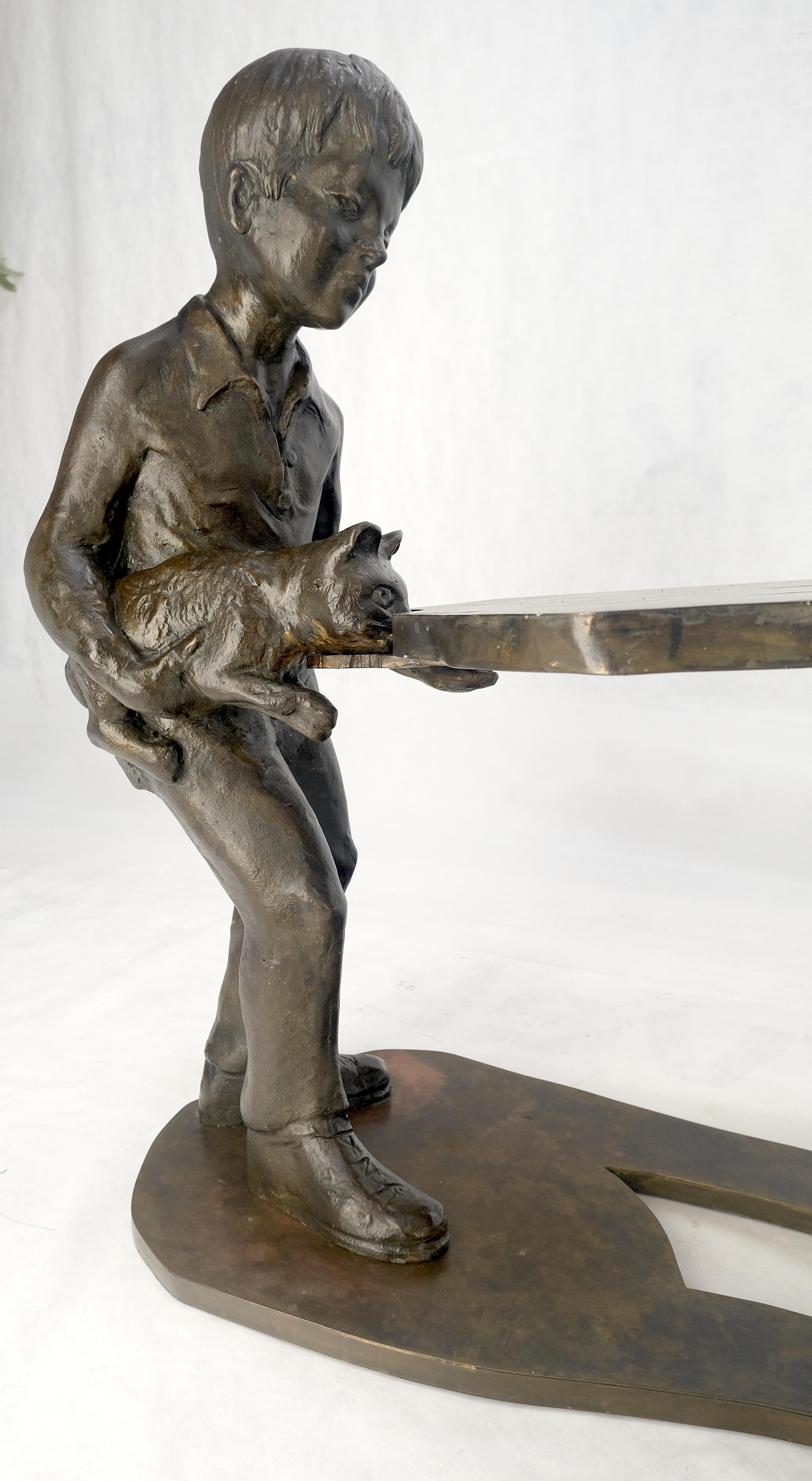 Rare Sculpture signée Philips & Kelvin Laverne 
