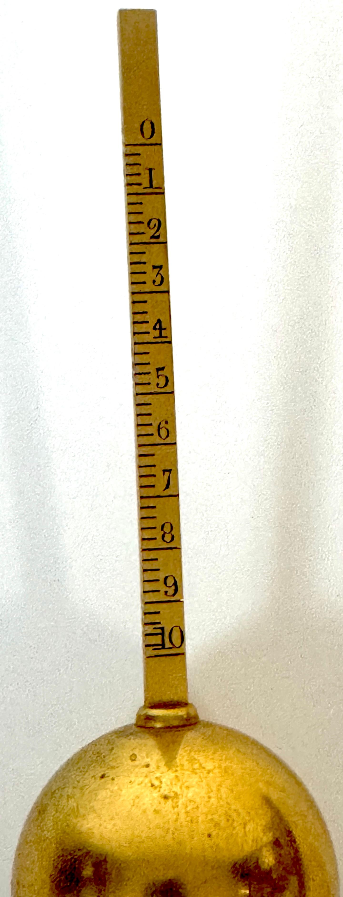 19th Century Rare Sikes’ Hydrometer (Alcohol Proof Tester) Set Atkey & Son, Cowes, C. 1830 For Sale