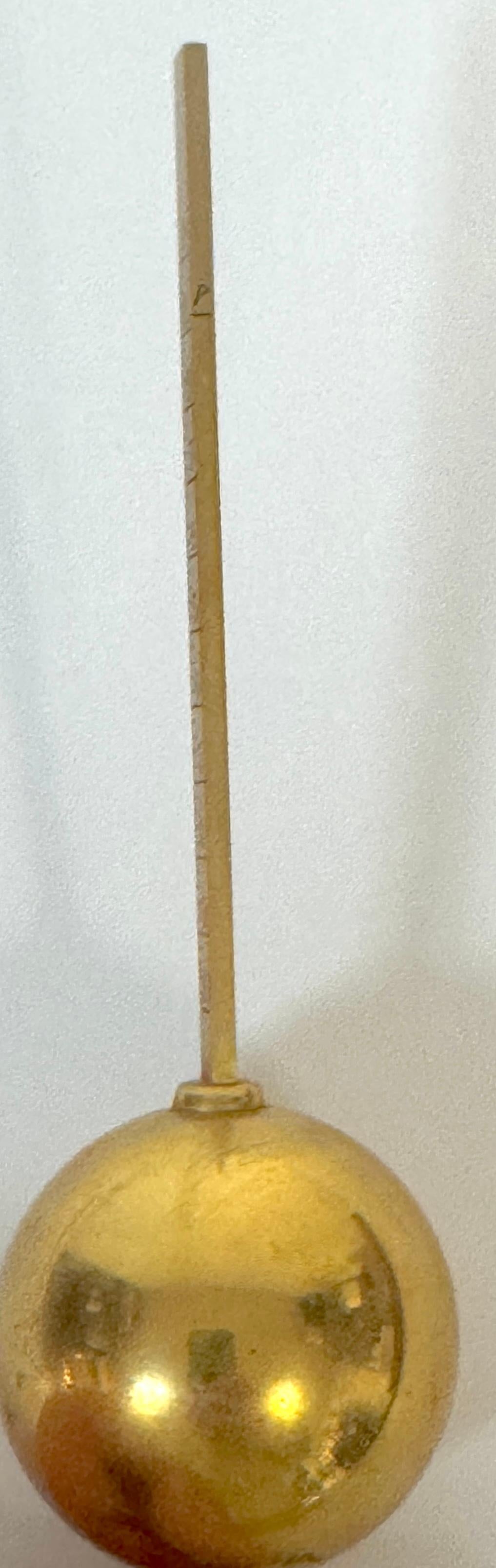 Brass Rare Sikes’ Hydrometer (Alcohol Proof Tester) Set Atkey & Son, Cowes, C. 1830 For Sale