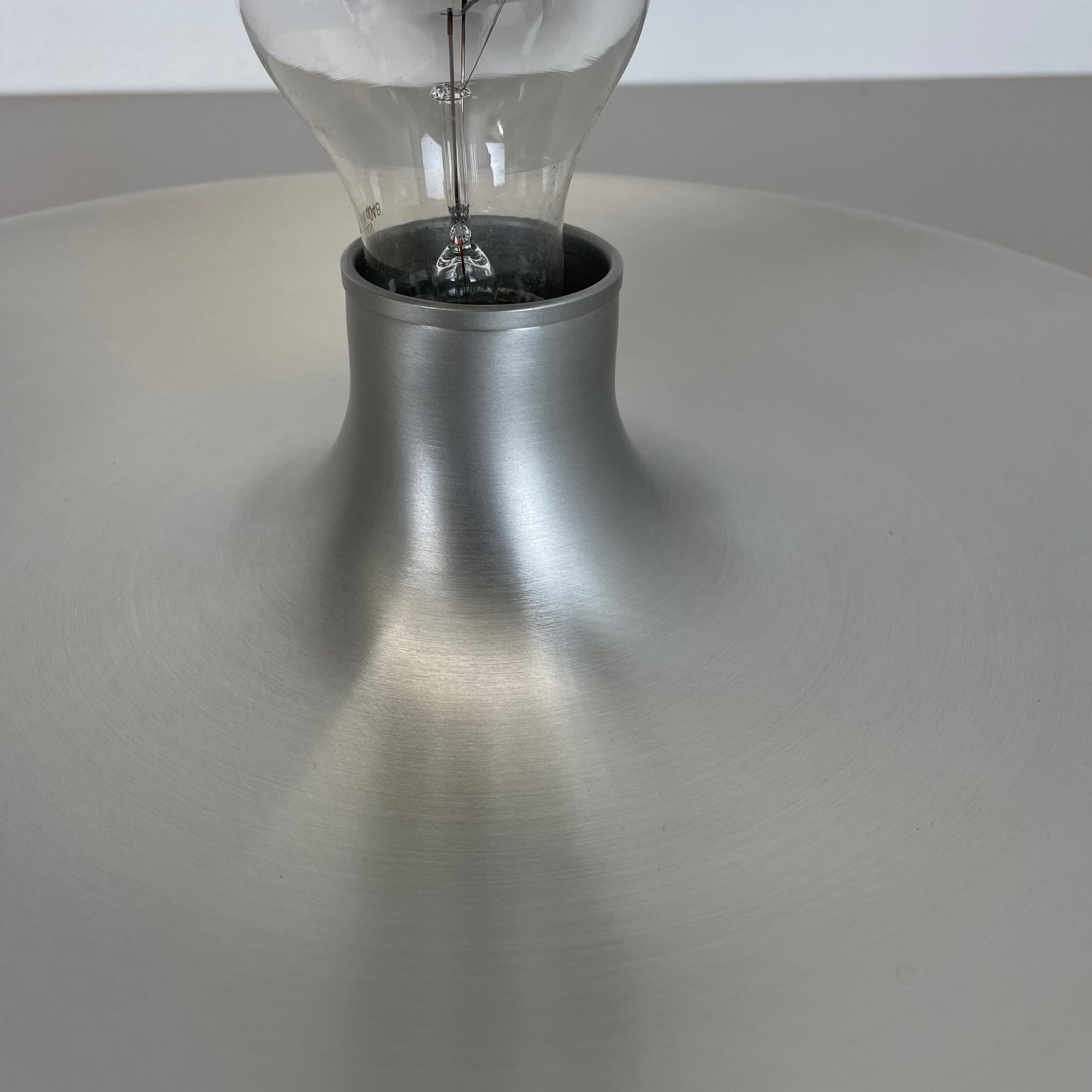 Rare Silver 1970s Charlotte Perriand Style Disc Wall Light by Staff, Germany 11