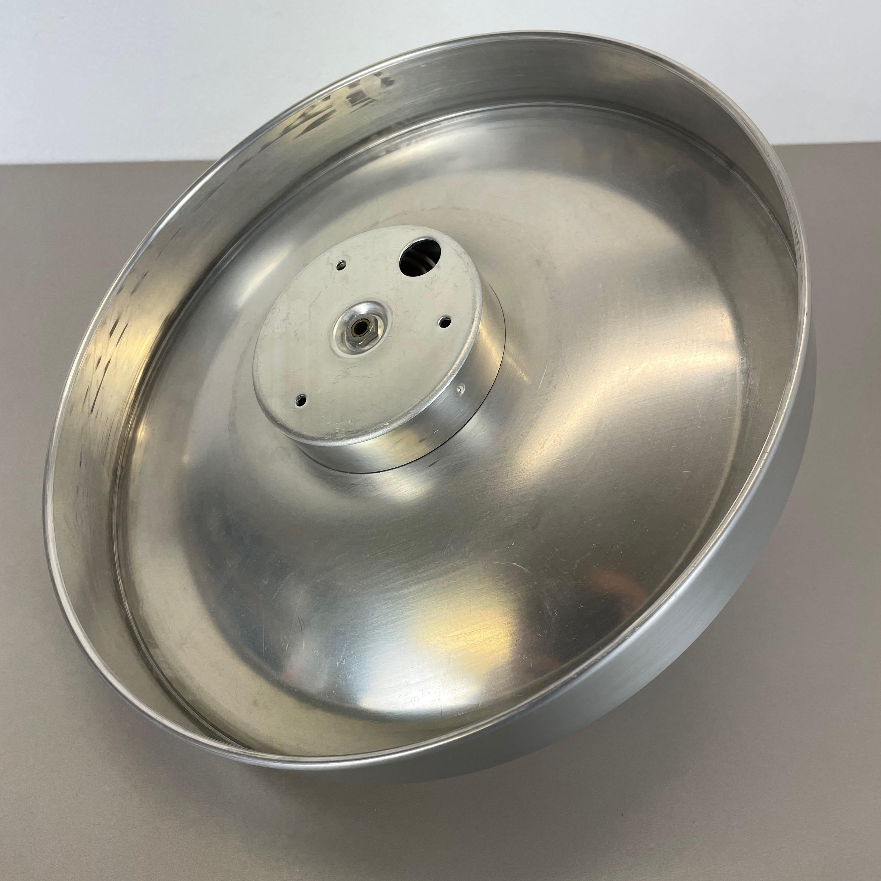 Rare Silver 1970s Charlotte Perriand Style Disc Wall Light by Staff, Germany 13