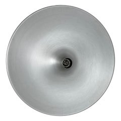 Rare Silver 1970s Charlotte Perriand Style Disc Wall Light by Staff, Germany