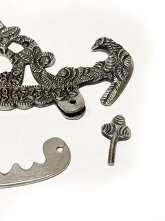 Rare Silver Balangandãs - 20th Century Brazilian Native Hanging Amulet