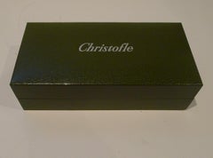 Rare Silver Plated Aria Cigar Tube - Orfèvrerie Christofle
