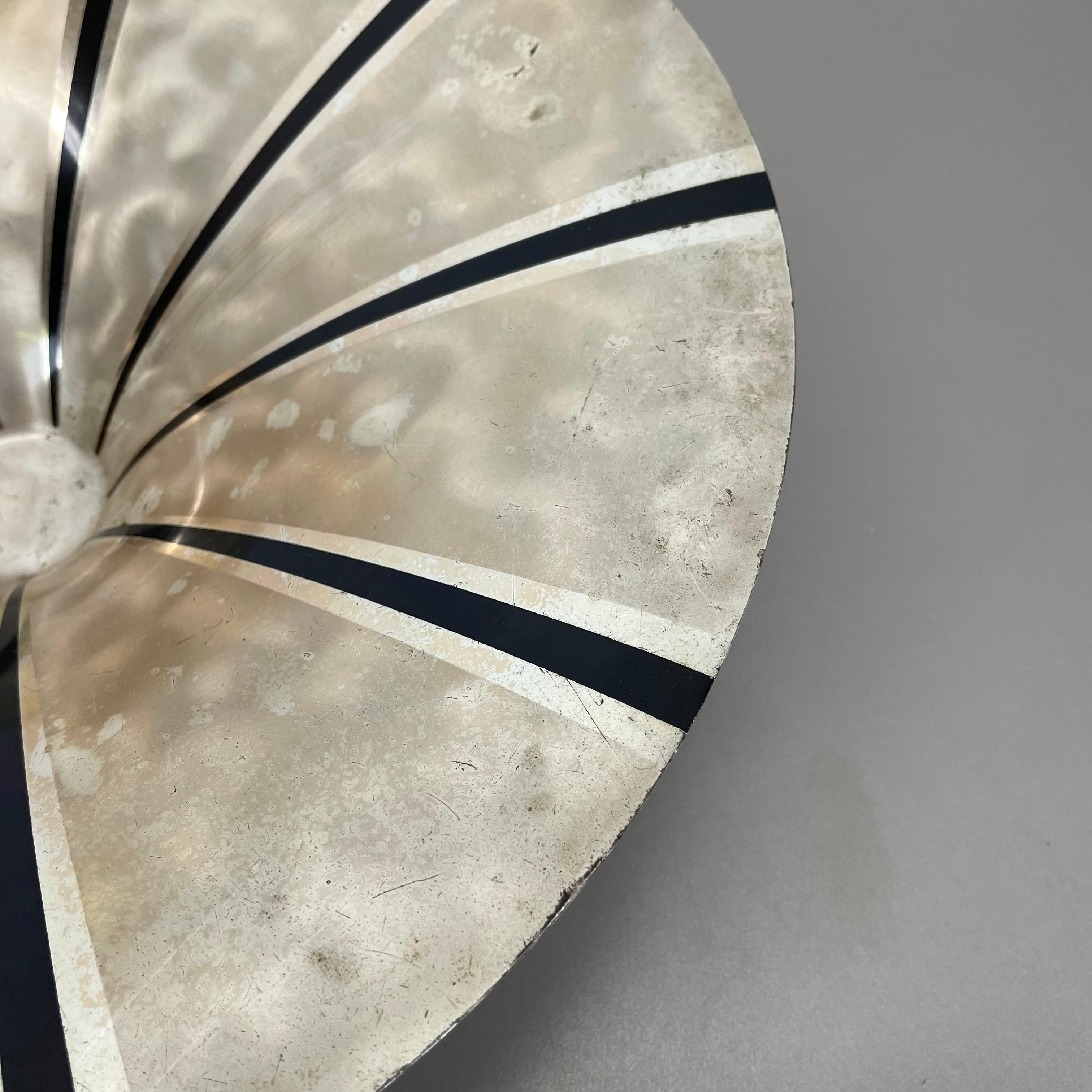 Rare Silver Plated Bauhaus Art Deco Shell Bowl by WMF Ikora, Germany 1930s For Sale 8