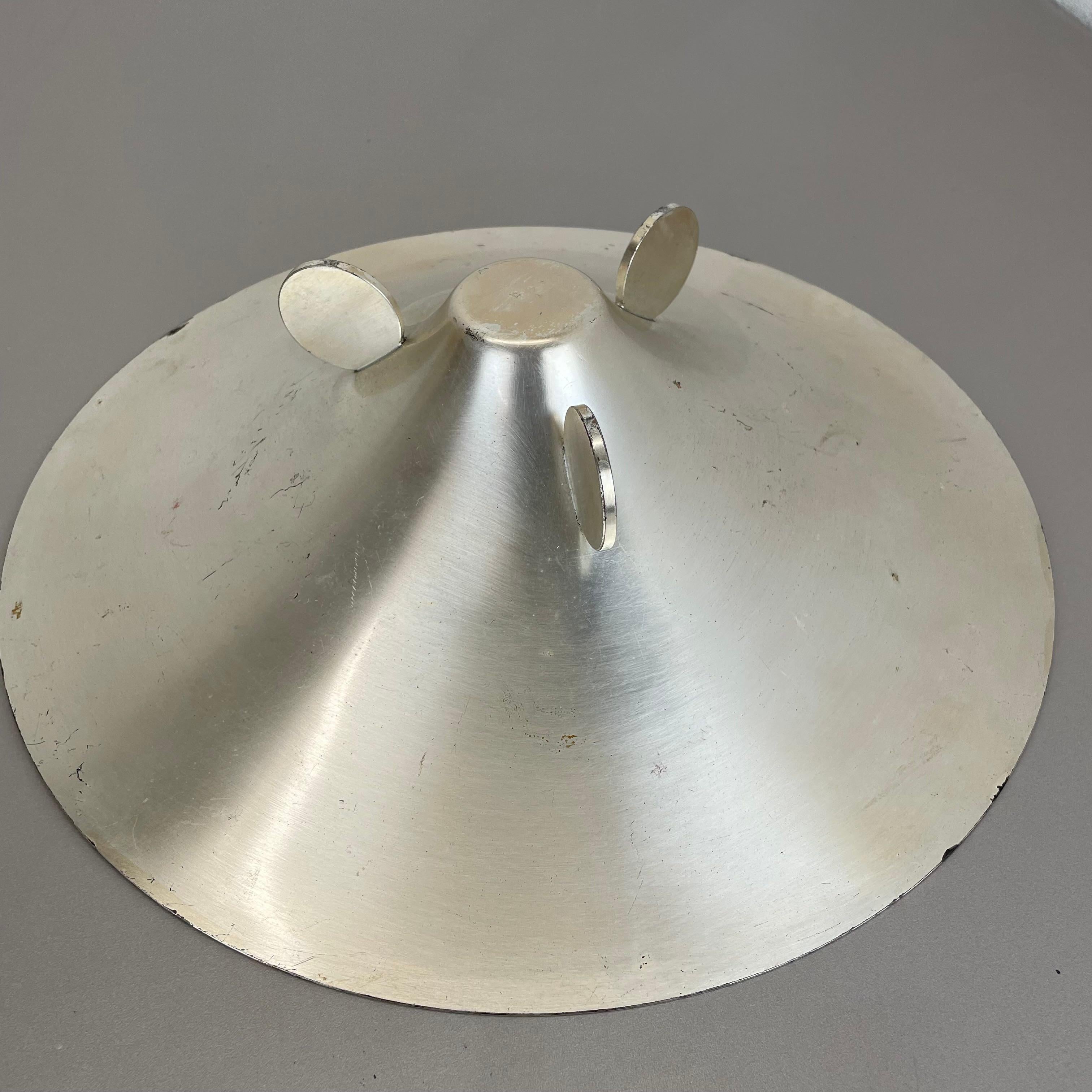 Rare Silver Plated Bauhaus Art Deco Shell Bowl by WMF Ikora, Germany 1930s For Sale 12