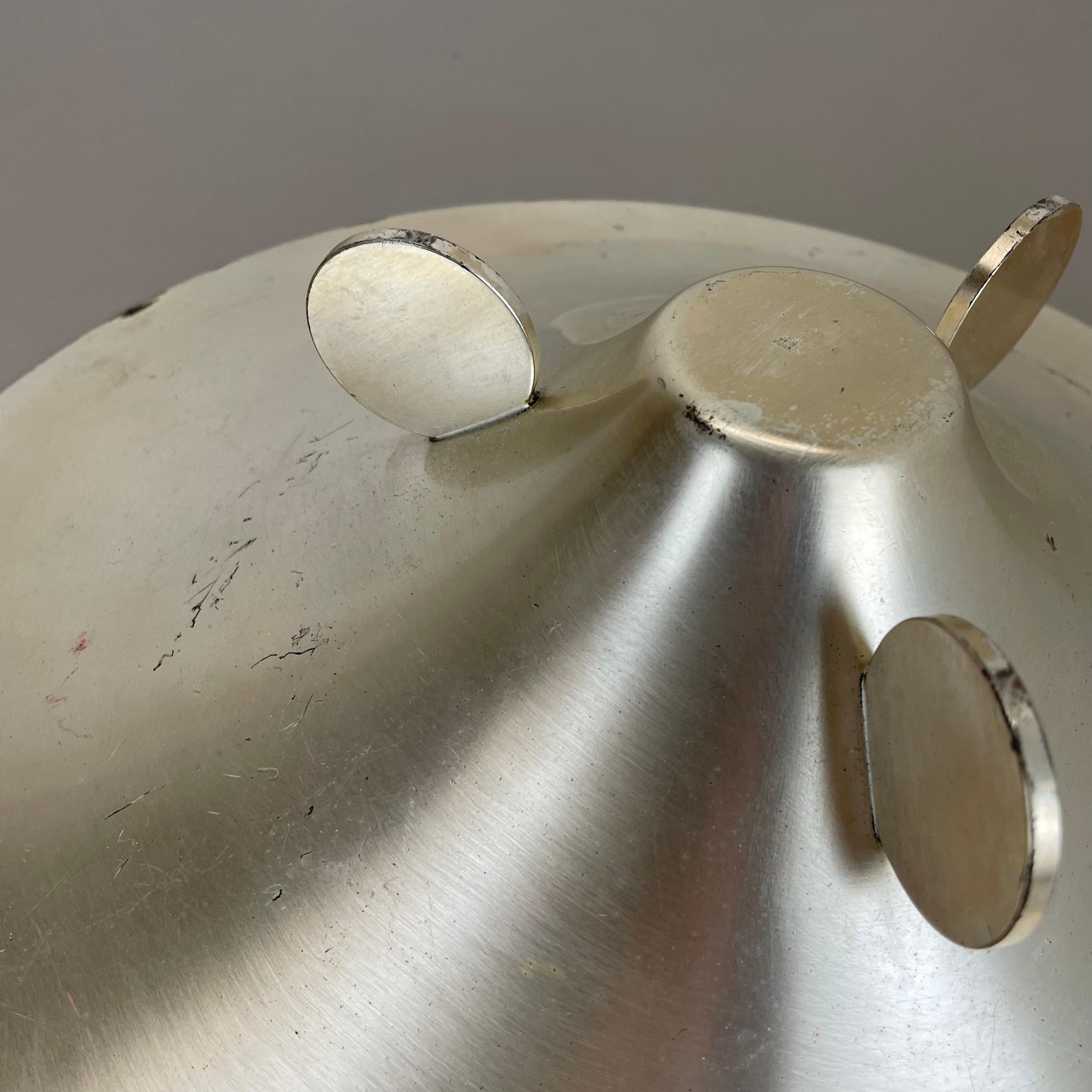 Rare Silver Plated Bauhaus Art Deco Shell Bowl by WMF Ikora, Germany 1930s For Sale 14
