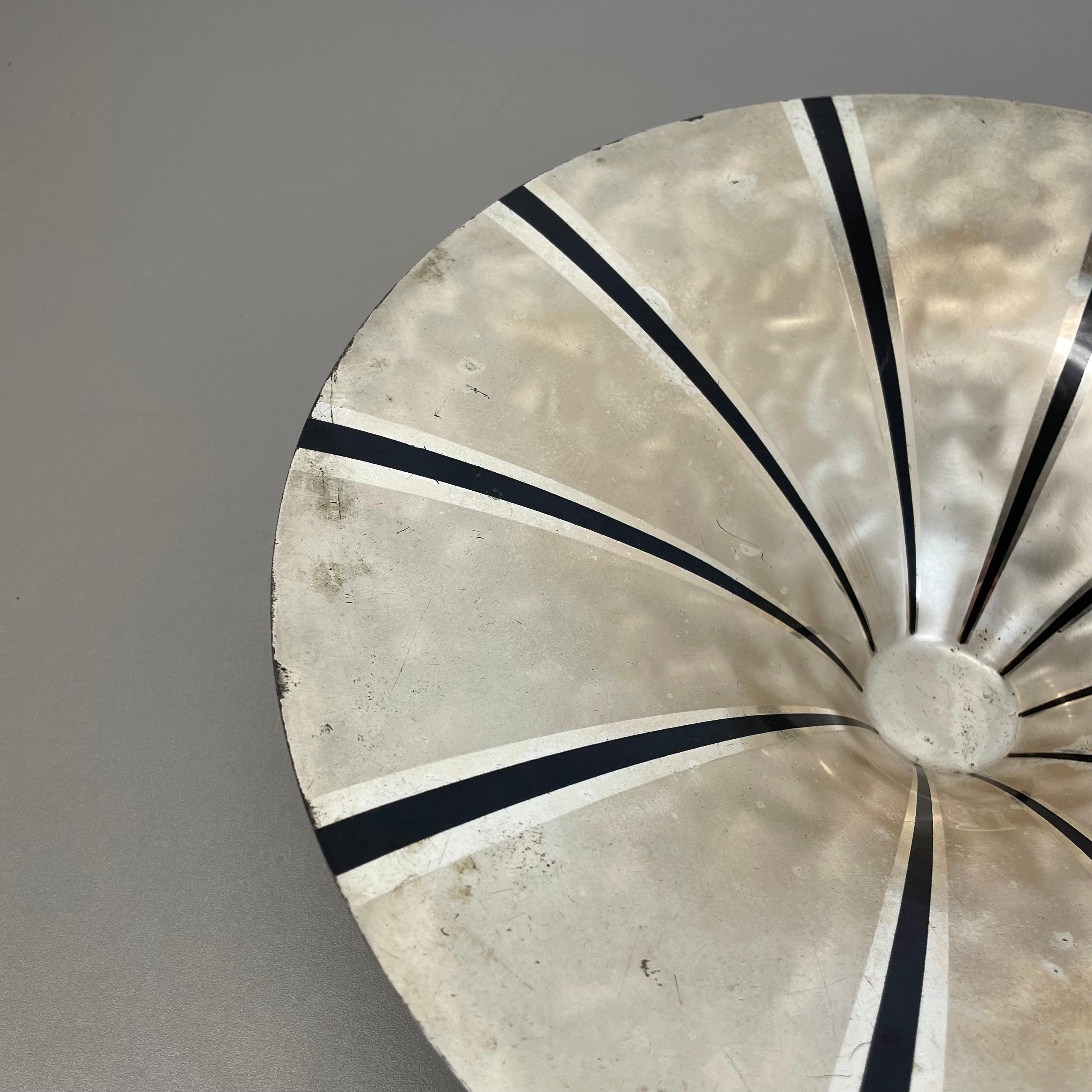 Rare Silver Plated Bauhaus Art Deco Shell Bowl by WMF Ikora, Germany 1930s For Sale 4