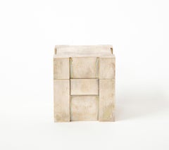 Rare Silver-Plated Hermès H-Cube Lighter, France, c. 1960s