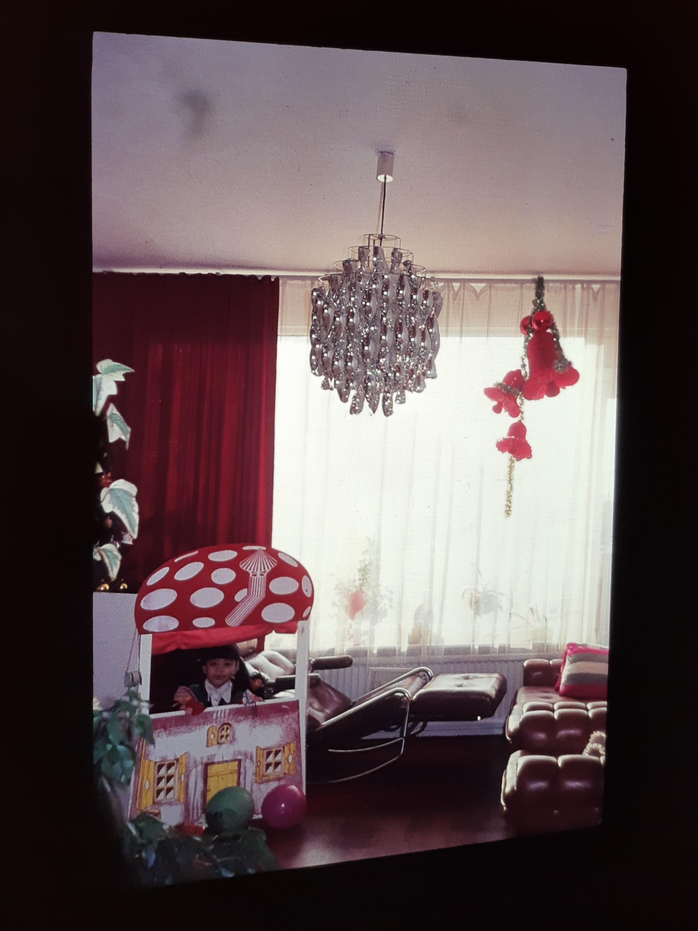 Rare Silver SP01 Spiral Lamp by Verner Panton for J. Lüber Switzerland, 1969 2