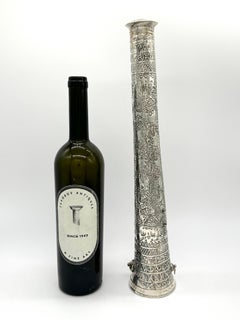 Rare silver Tantur or Druze head ornament, hand made, Lebanon 18th century