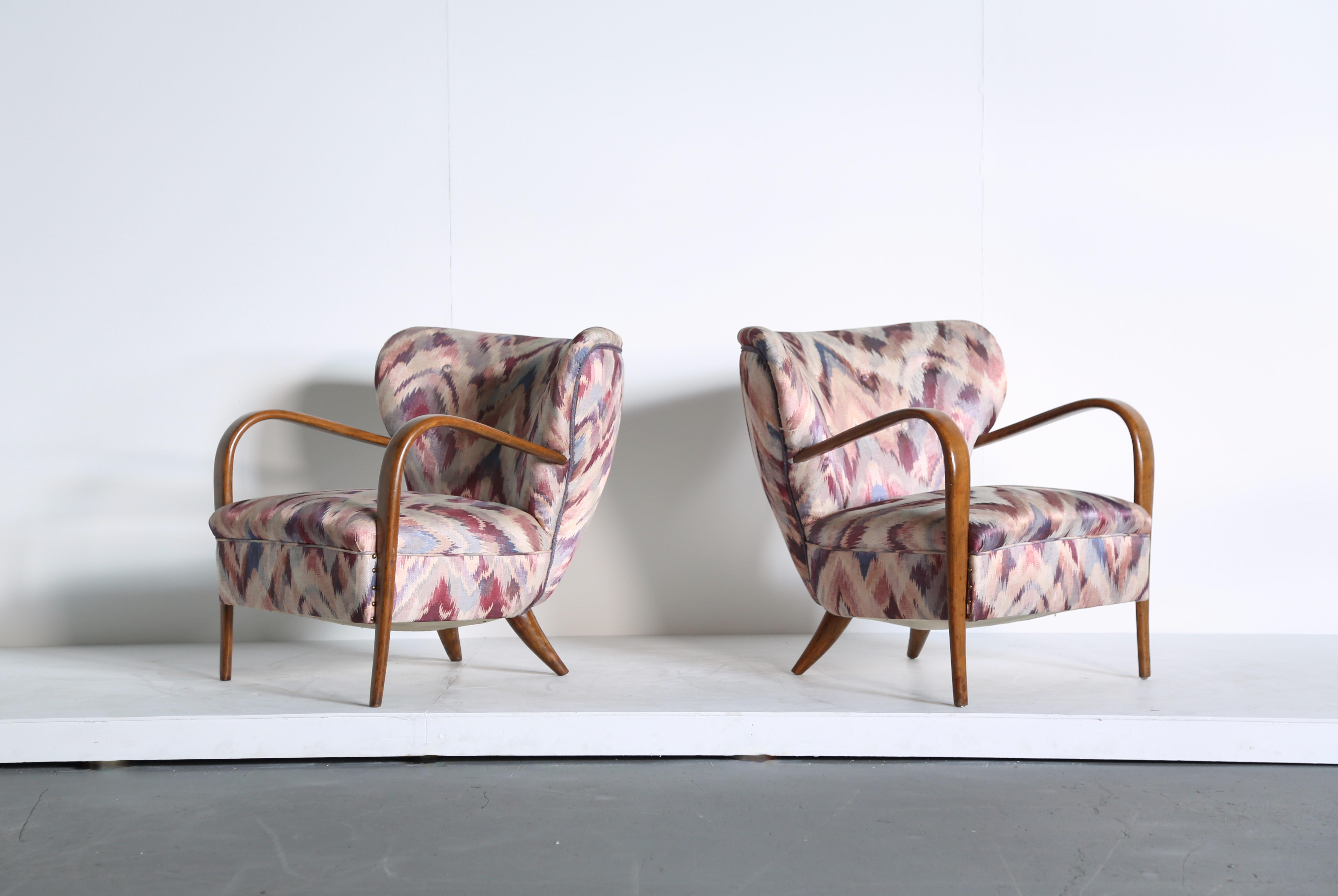 Rare fauteuil de salon Silvio Cavatorta, Italie, années 1940 en vente 4