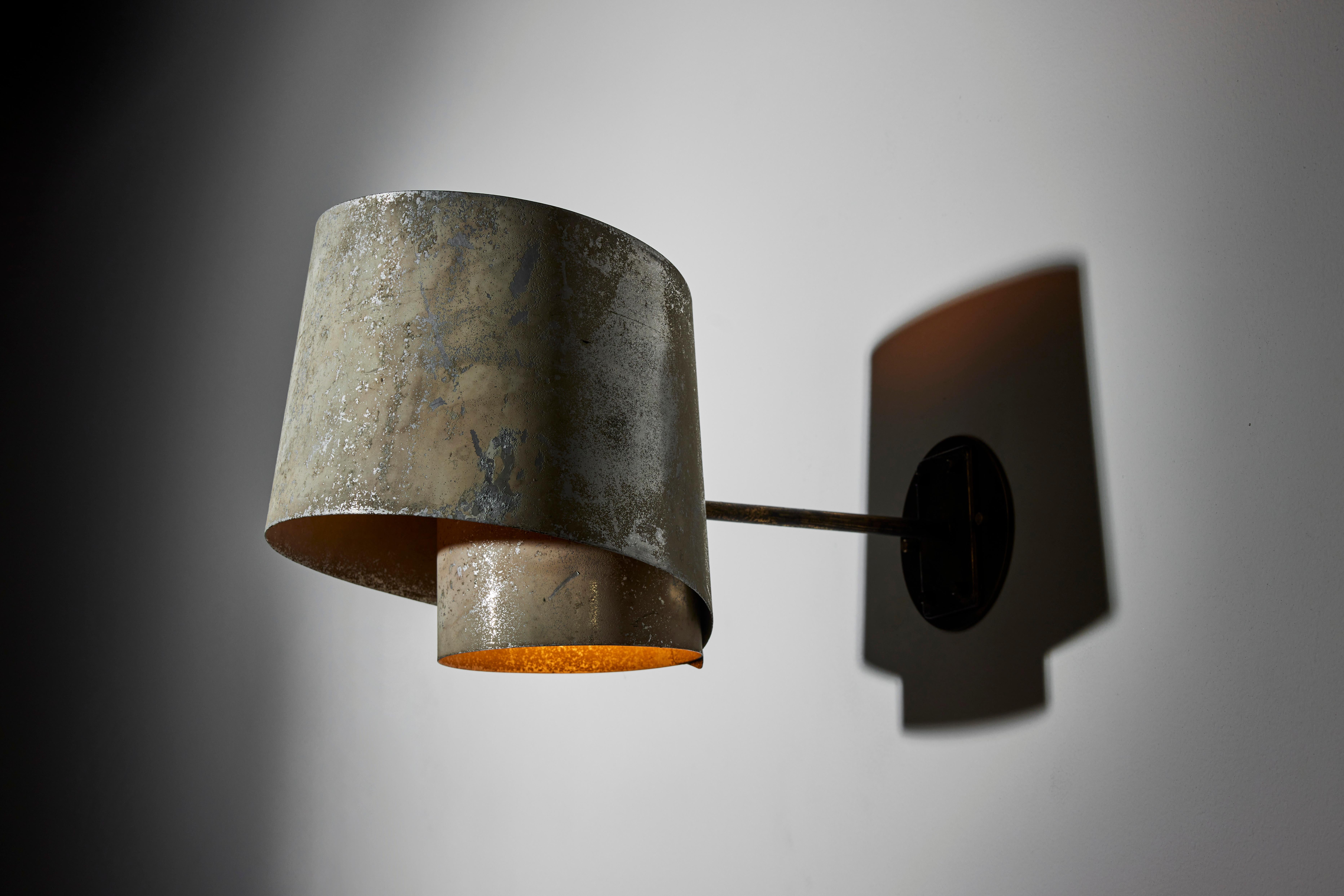 Mid-20th Century Rare Single Sconce by Giussepe Ostuni for Oluce