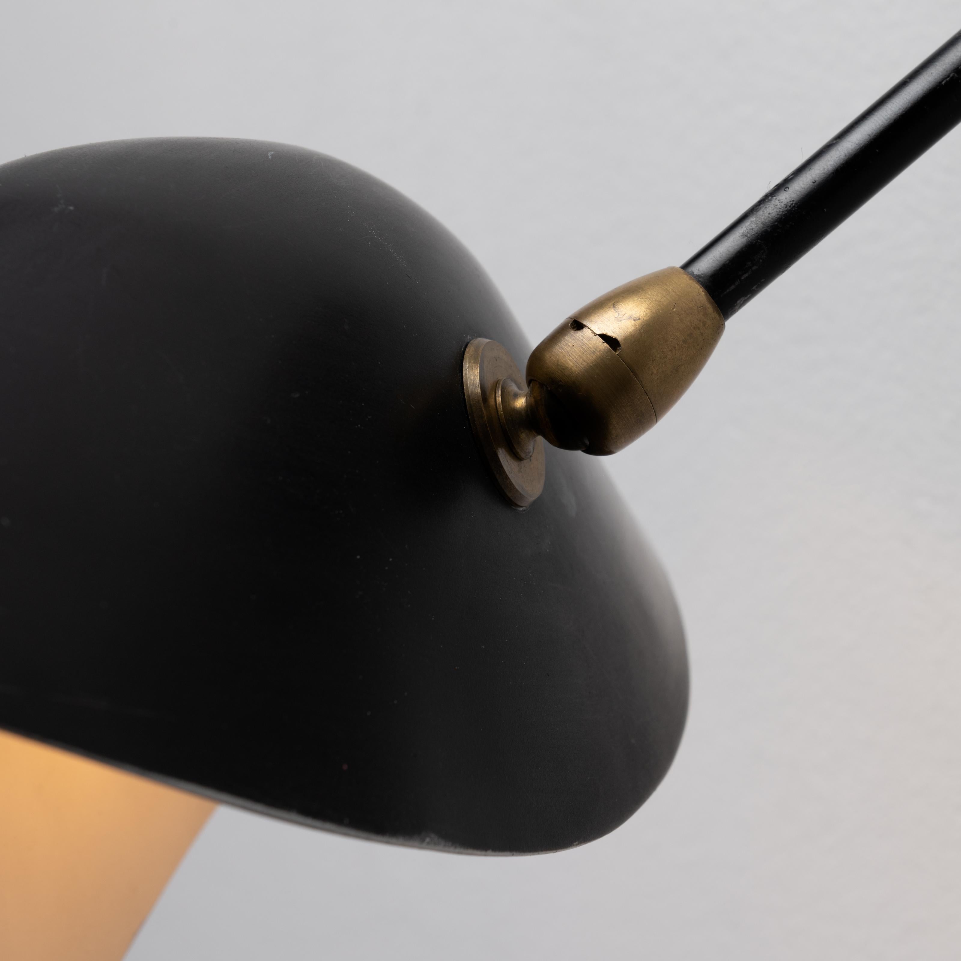 Mid-20th Century Rare Single Wall Sconce Attributed to Serge Mouille For Sale