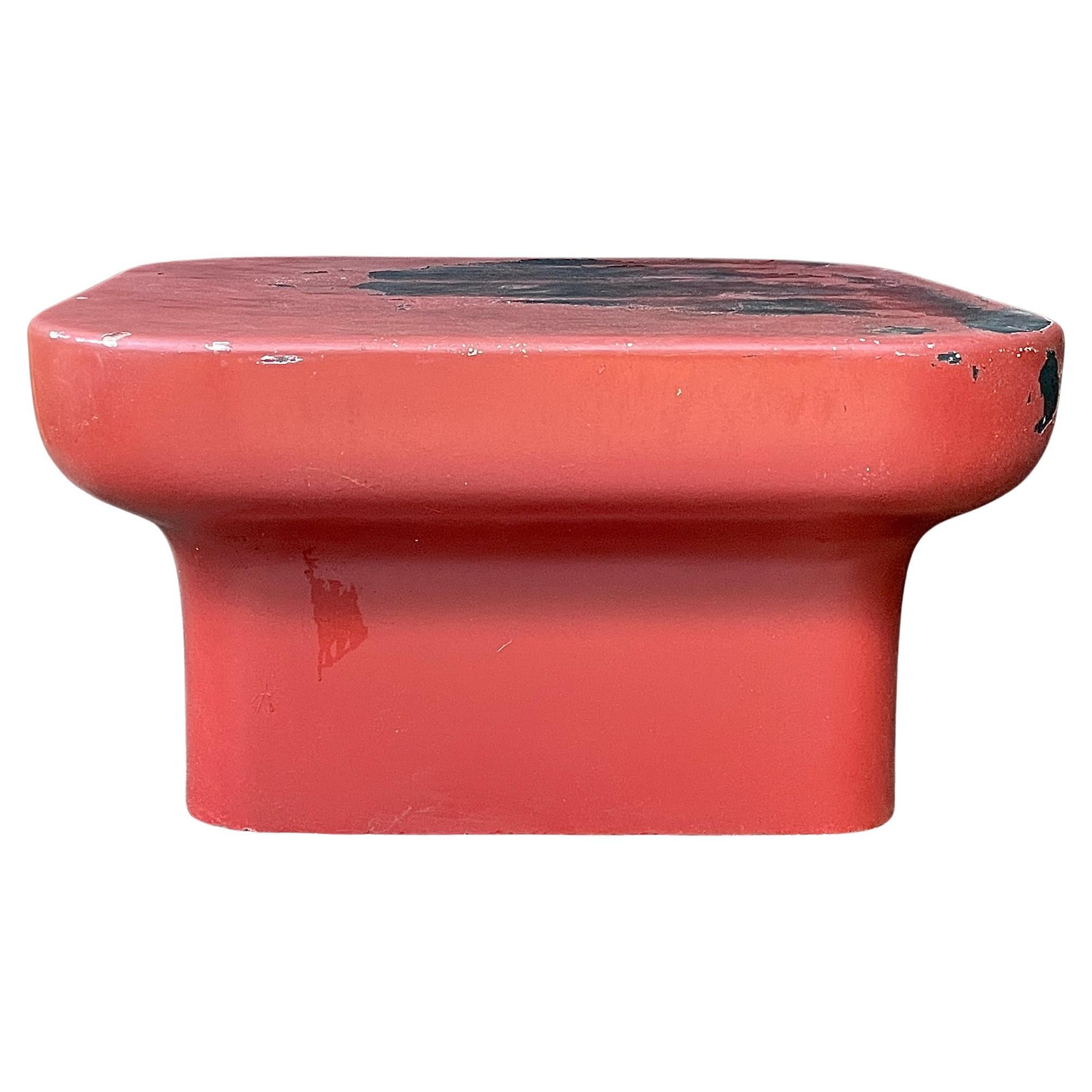 Rare Sintoform Low Table Architectural Fiberglass Los Angeles California