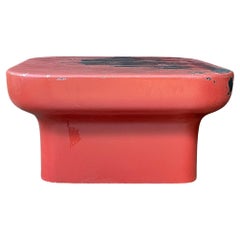 Vintage Rare Sintoform Low Table Architectural Fiberglass Los Angeles California