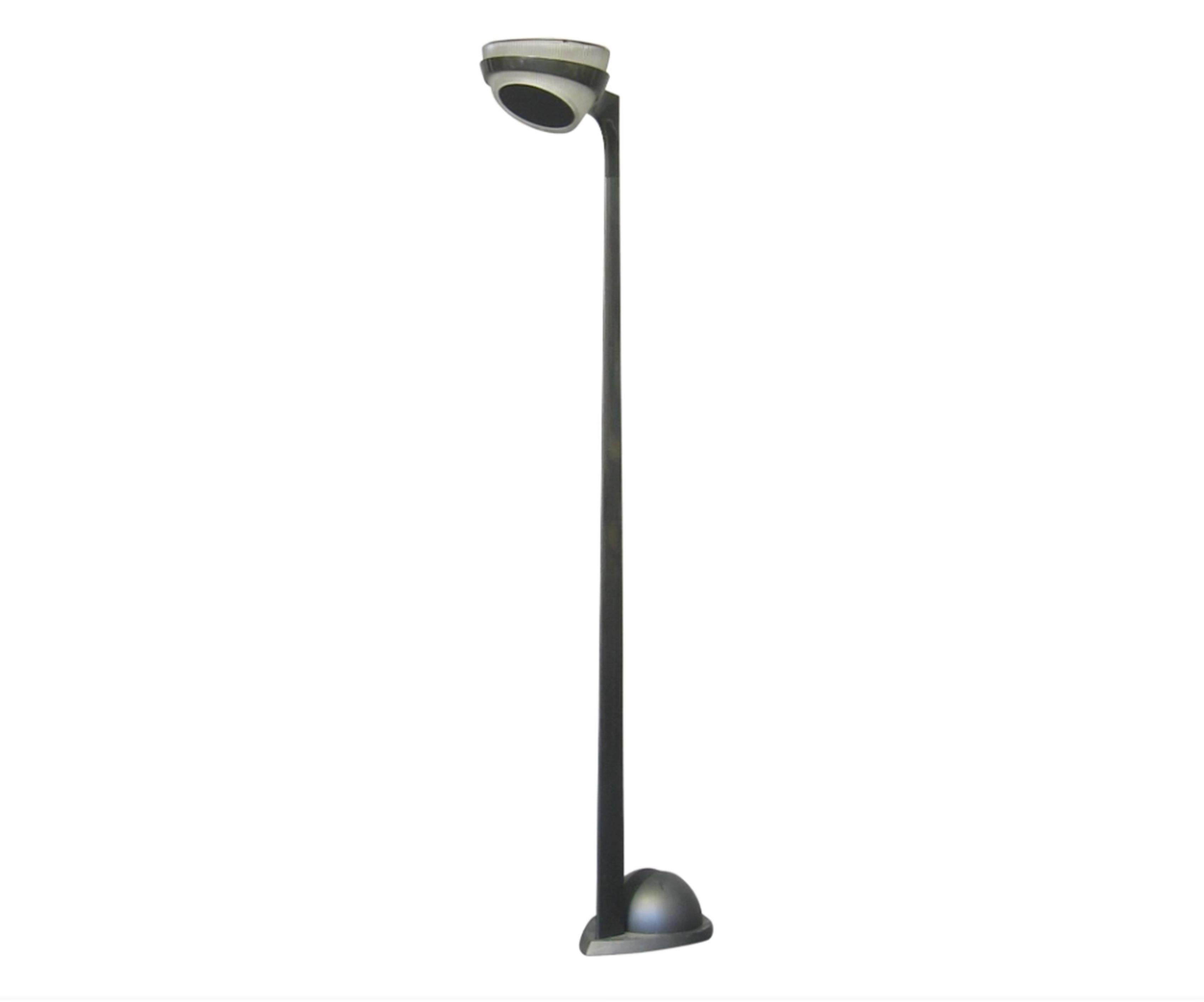 Cold-Painted RARE  Sistema Grall floor lamp by Ferrari, Pagani, and Perversi for Arteluce  For Sale