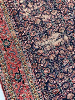 Rare Size Antique Kurdish Kelleh Gallery Runner with Gorgeous Dyes, c. 1900's