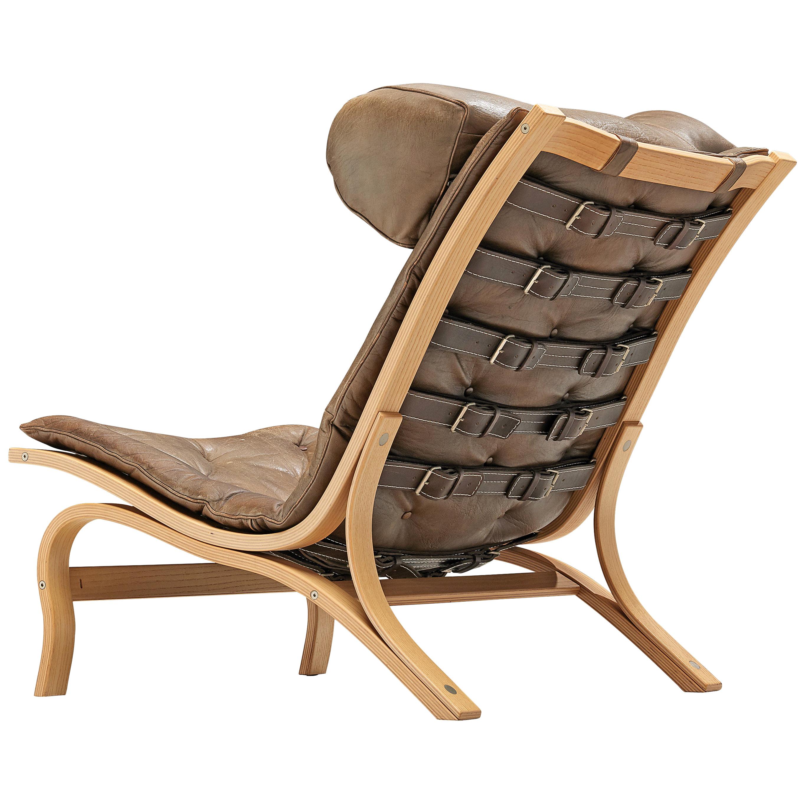 Rare 'Skandi' Lounge Chair by Arne Norell