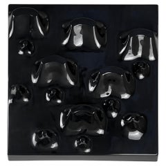 Rare Slab coat rack by De Pas, D'Urbino & Lomazzi for Longato, Italy 1969