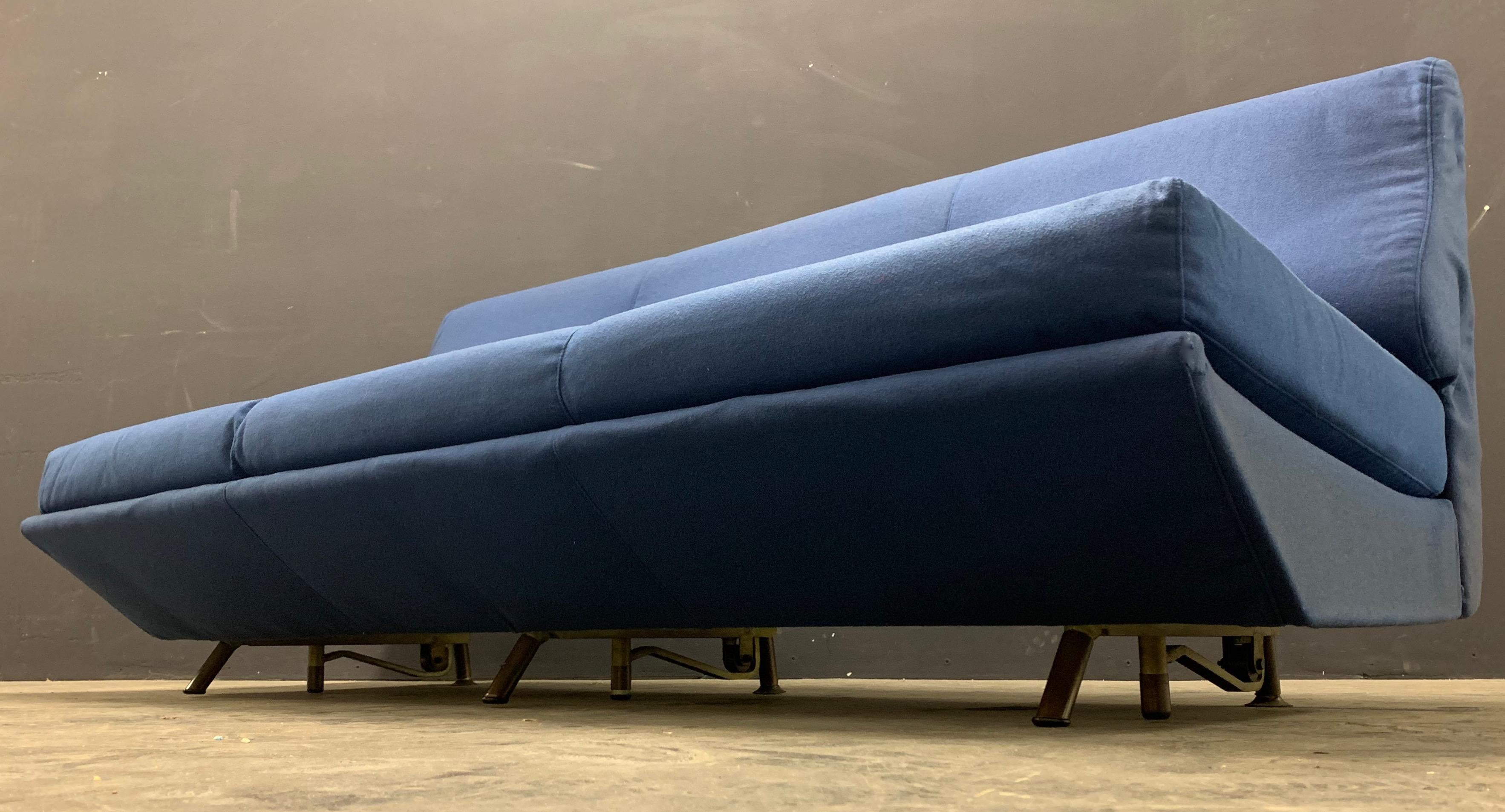 Mid-20th Century Rare Sleep-O-Matic Sofa / Daybed by Marco Zanuso For Sale