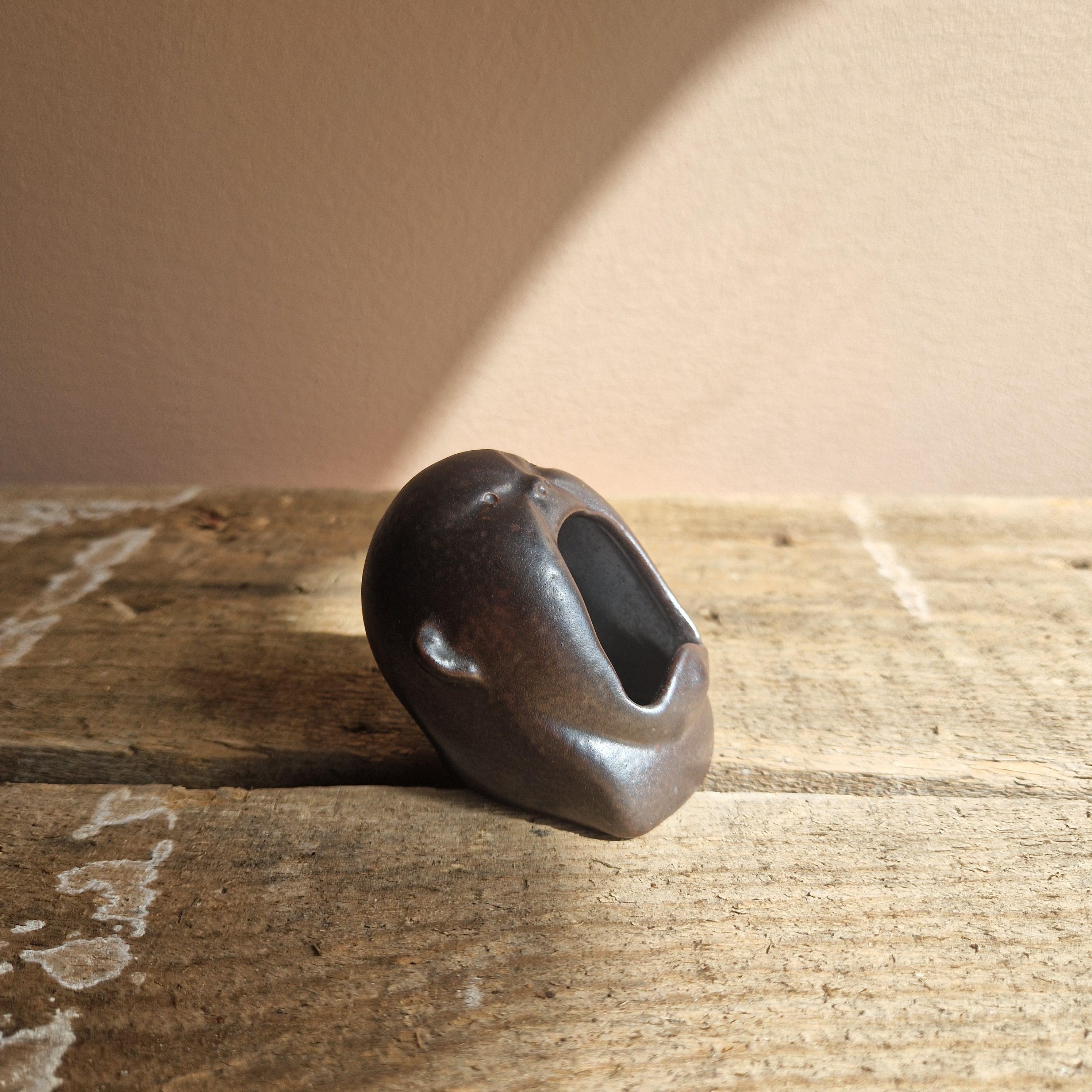 Seltene kleine Art-Deco-Skulptur, Höganäs, Schweden, 1930/40er Jahre 4