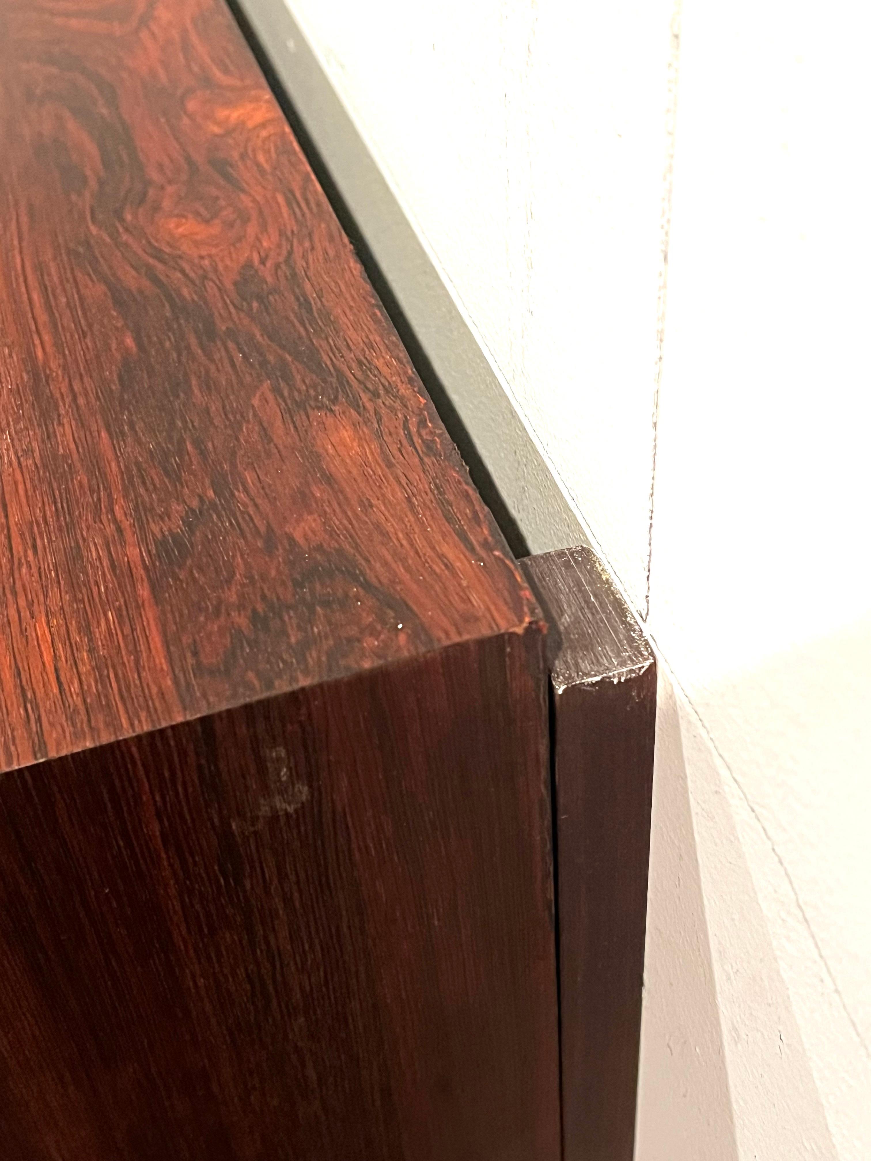 Rare Small Floating Rosewood Cado Double Door Cabinet by Poul Cadovious 2