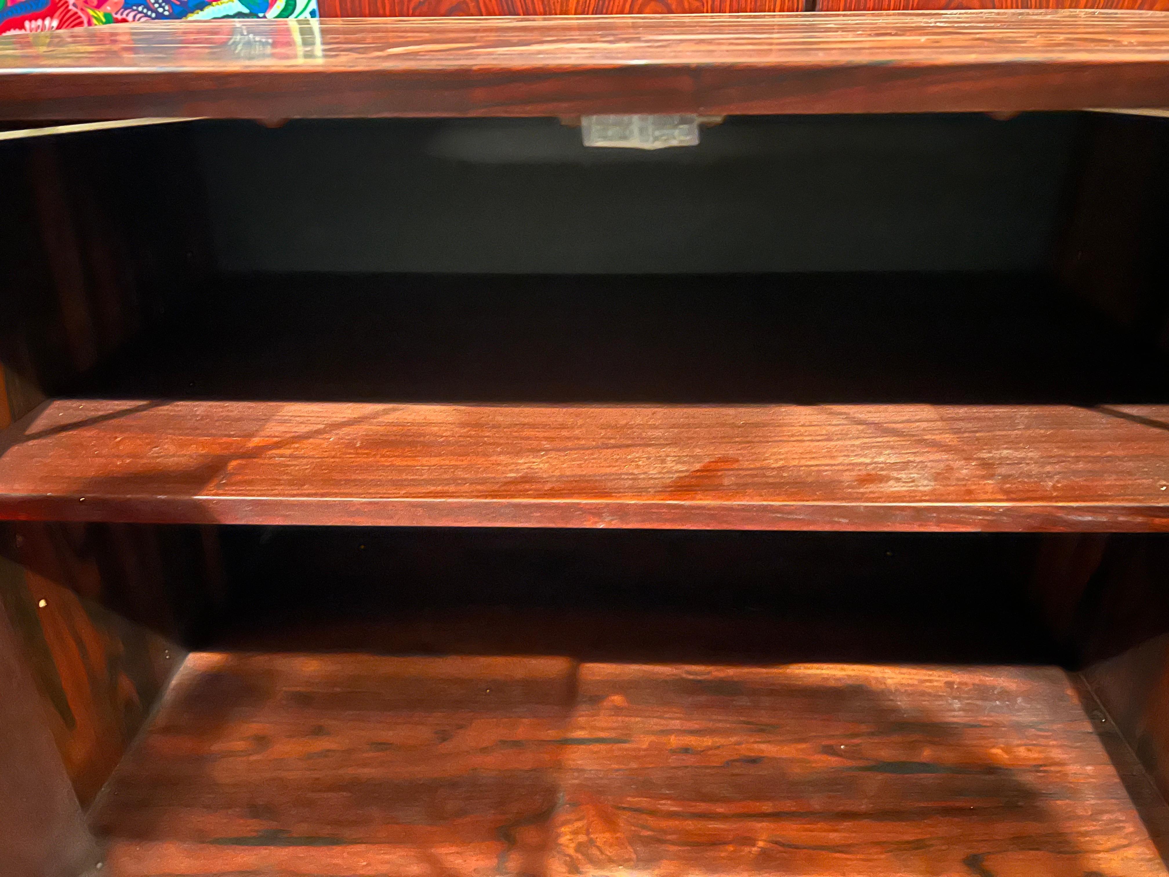 Rare Small Floating Rosewood Cado Double Door Cabinet by Poul Cadovious 3