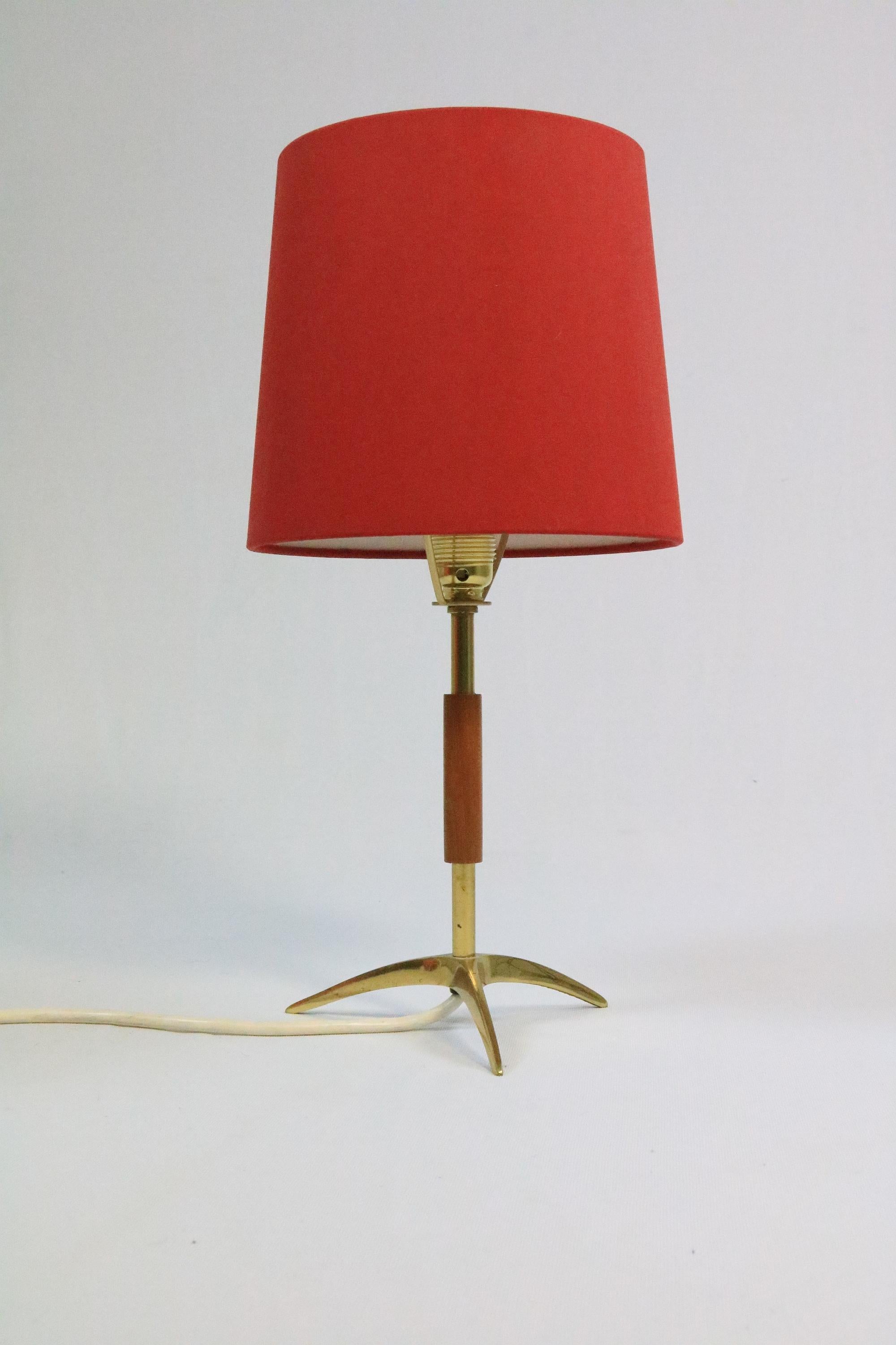 Mid-Century Modern Rare Small Table Lamp by Kalmar, Austria, 