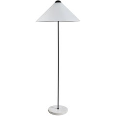 Rare "Snow" Floor Lamp by Vico Magistretti for O-Luce