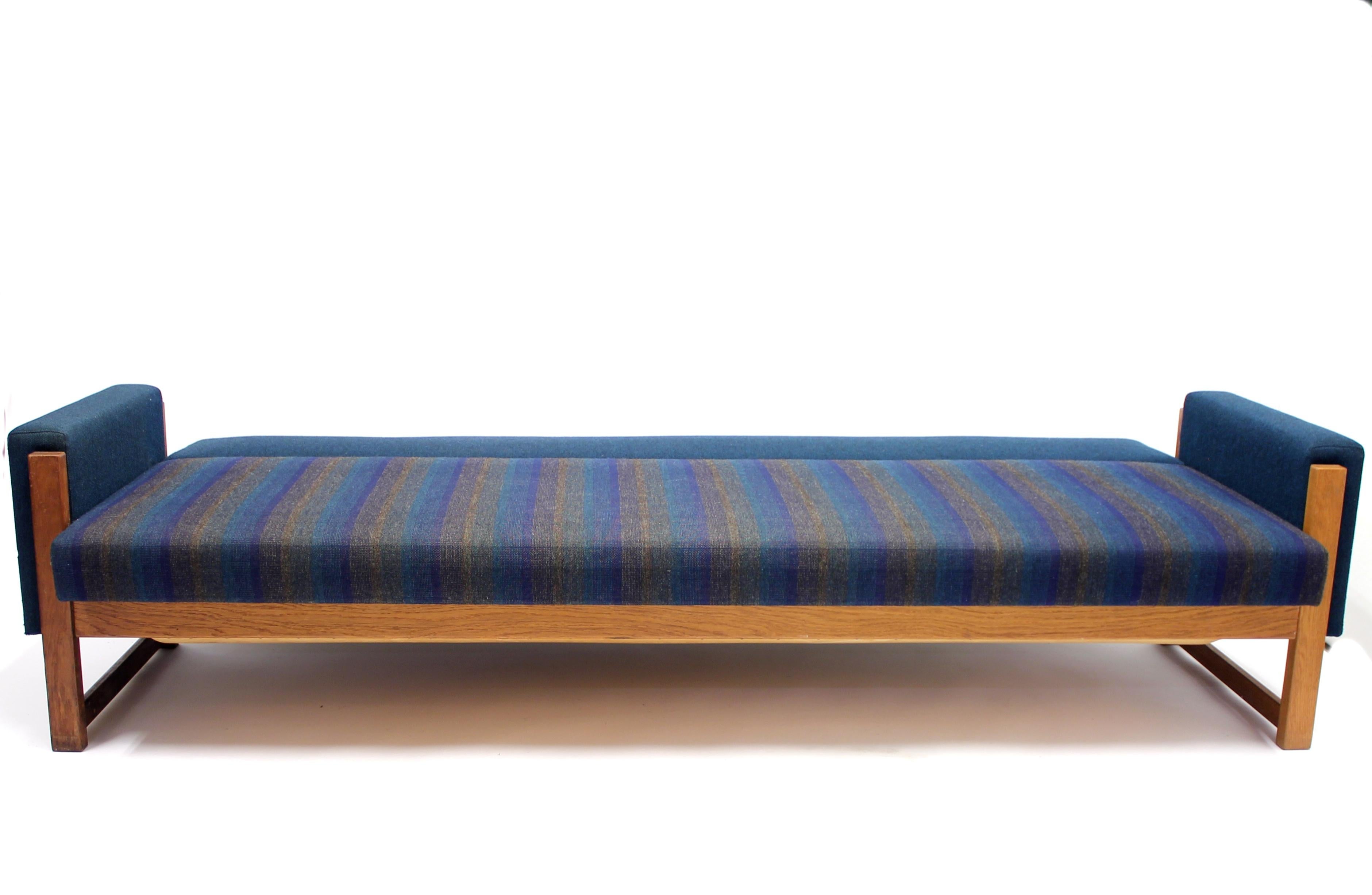 Scandinavian Modern Rare Sofa Bed by Yngve Ekström for Broby Industri AB, 1960s