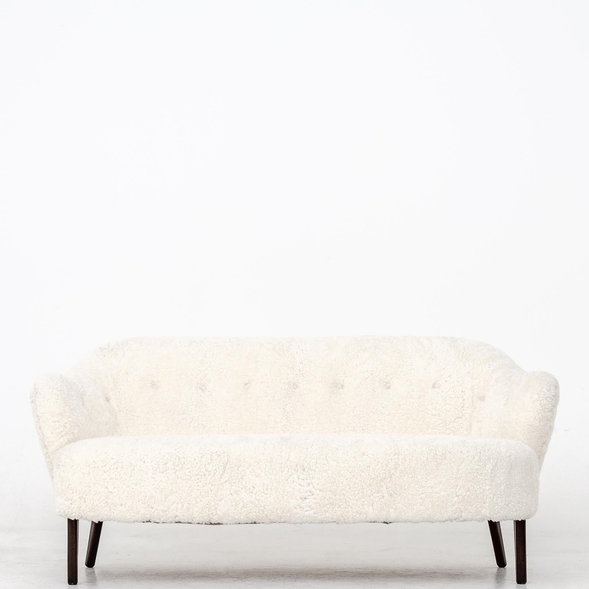Rare Sofa by Flemming Lassen In Good Condition In Copenhagen, DK