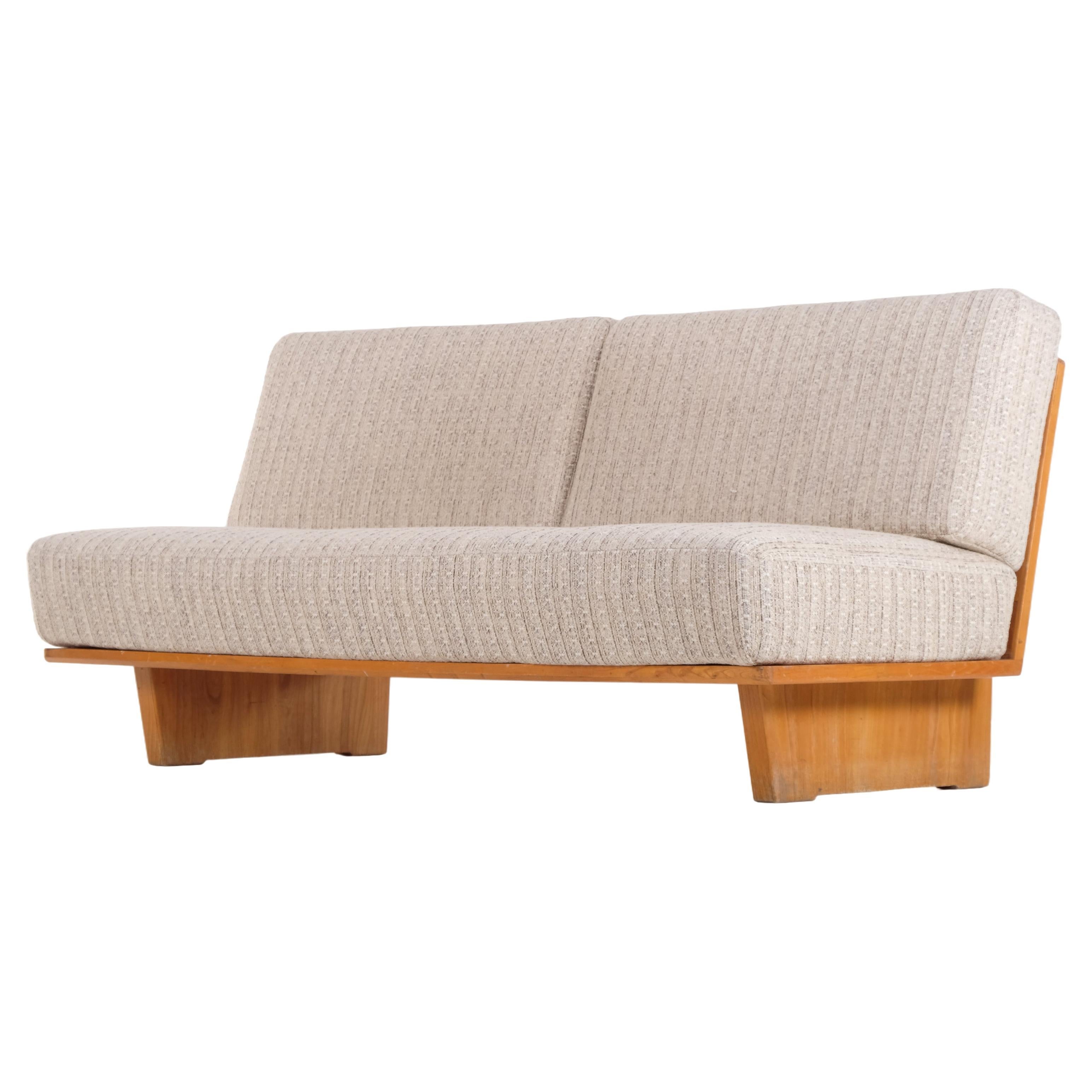 Rare sofa by G.A. Berg, Sweden, 1950s For Sale