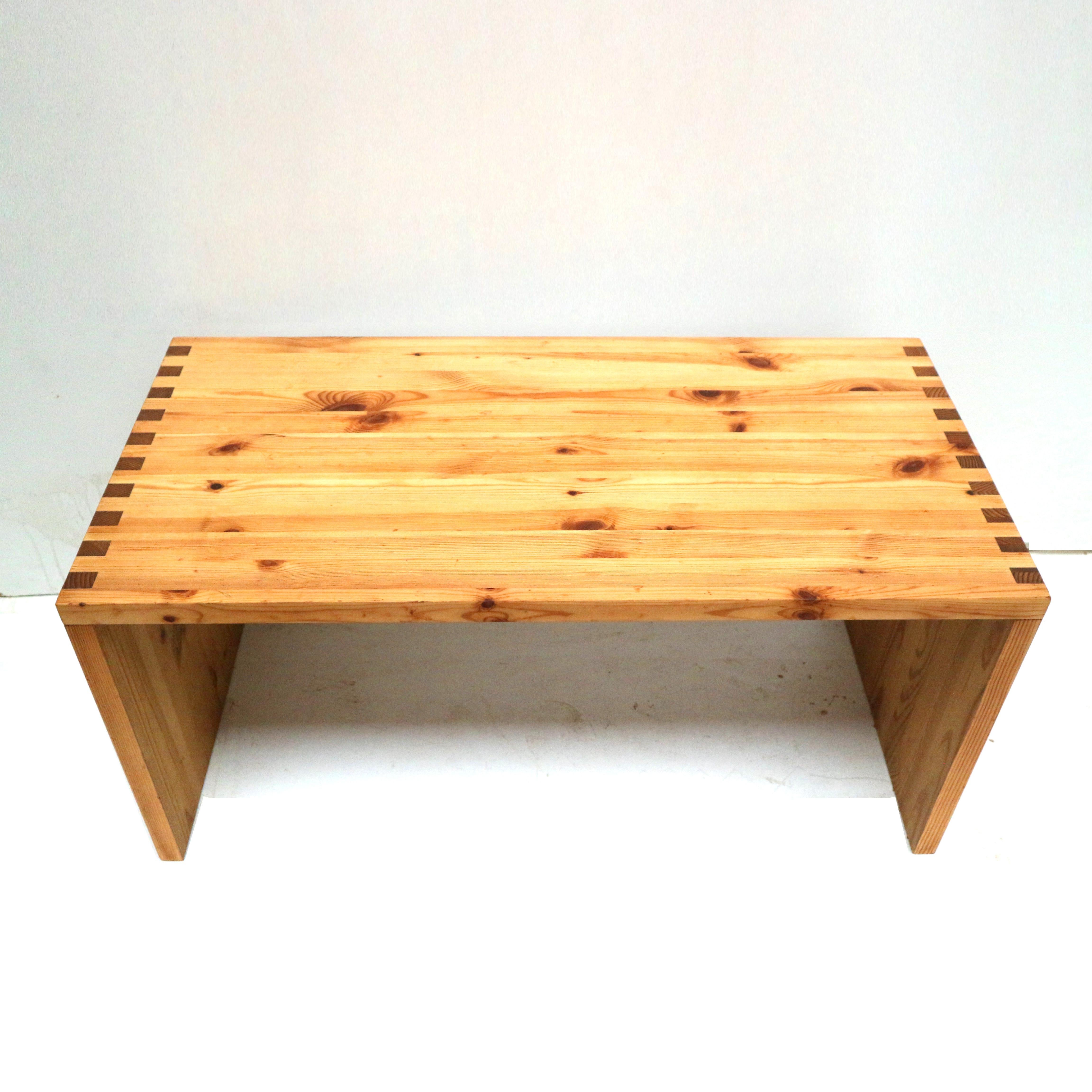 Bois Rare canapé/table basse d'Ate van Apeldoorn pour Houtwerk Hattem en vente