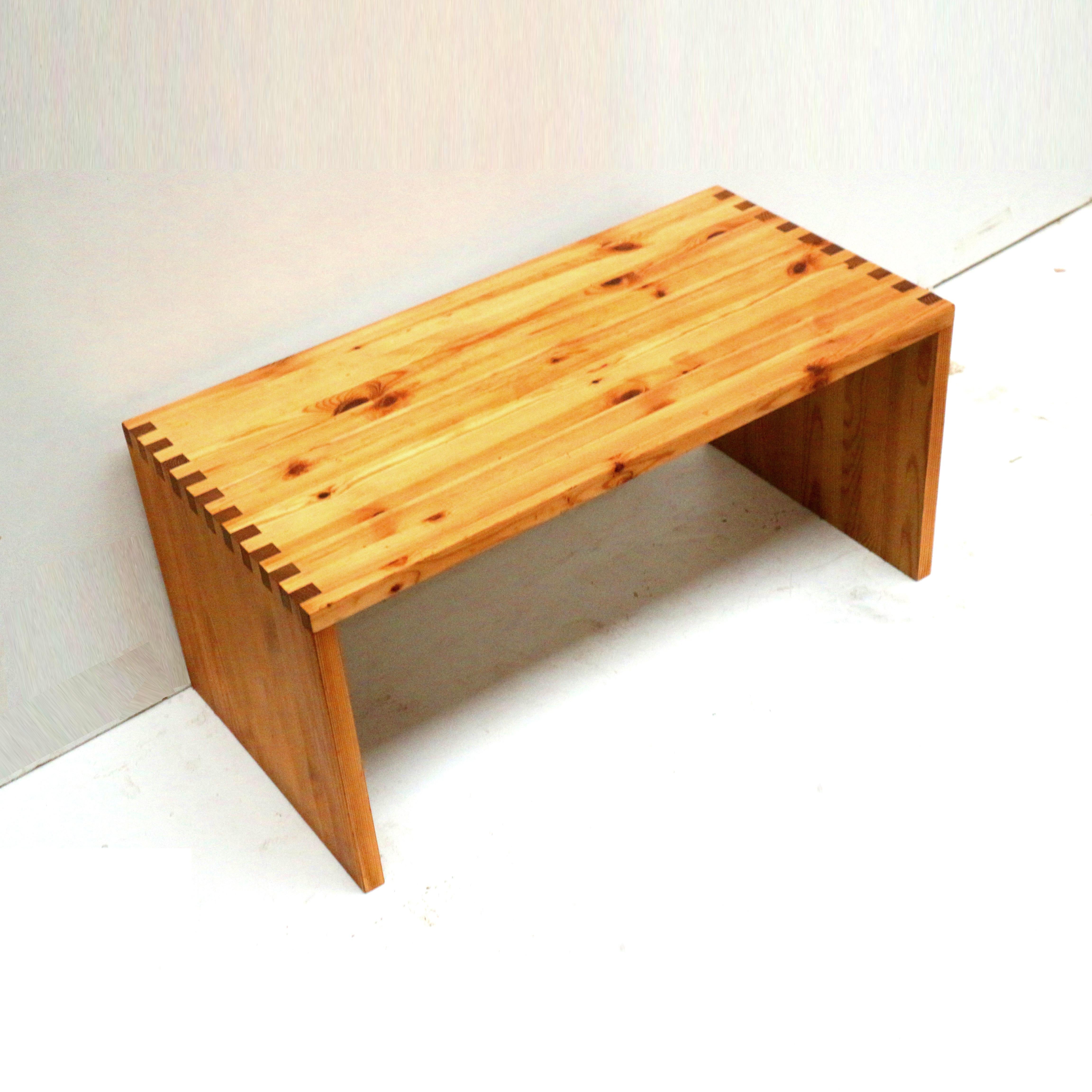 Rare canapé/table basse d'Ate van Apeldoorn pour Houtwerk Hattem en vente 3