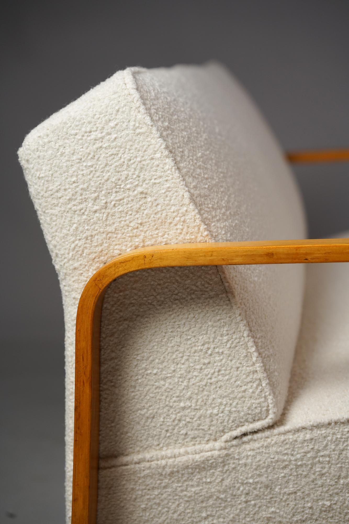 Fabric Early Sofa Model '544' by Alvar Aalto, 1930s