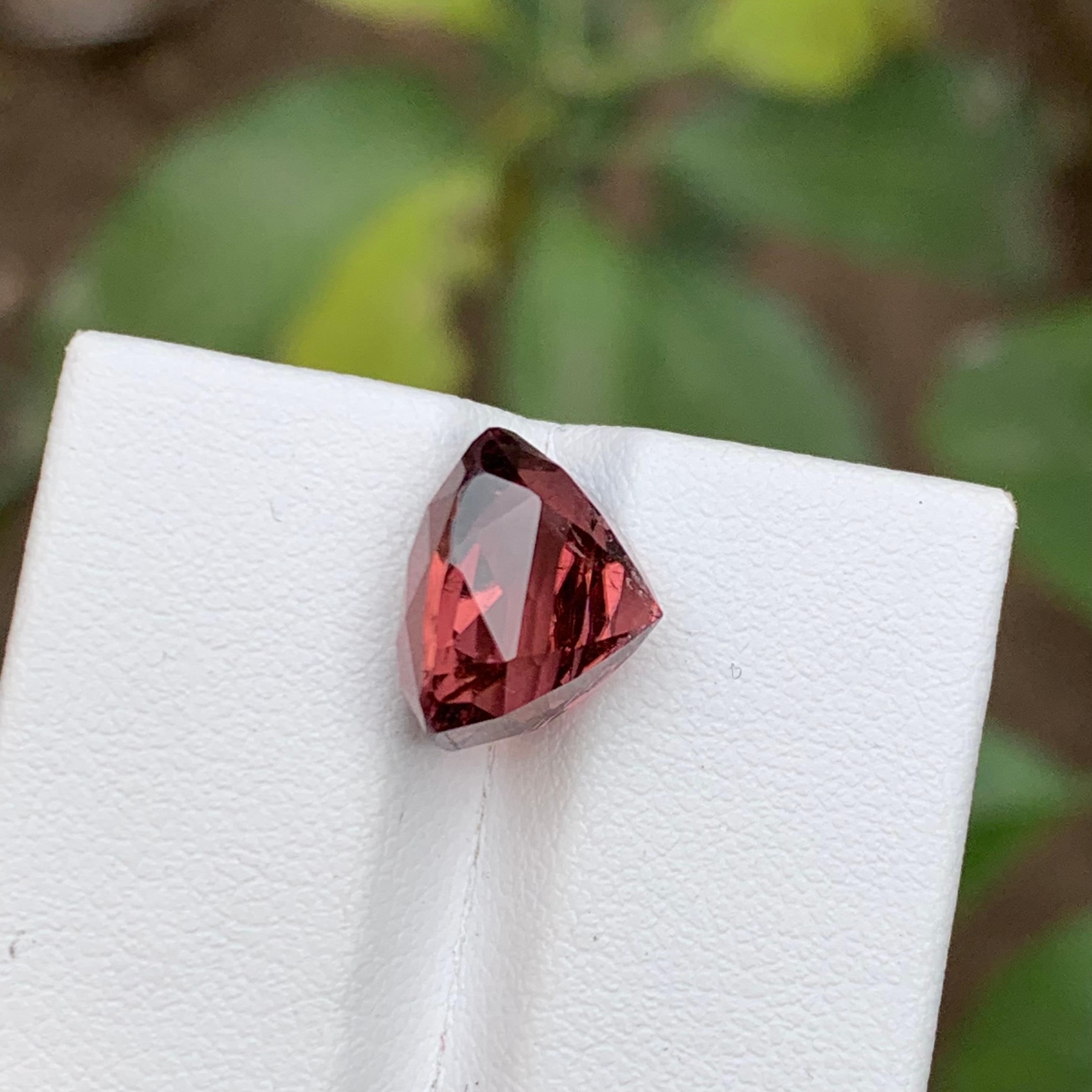 Rare Soft Pink Natural Tourmaline Gemstone, 7.50 Ct Cushion Cut for Ring/Pendant For Sale 1