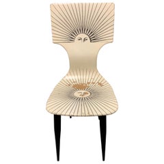 Rare Sole Chair by Fornasetti Milano