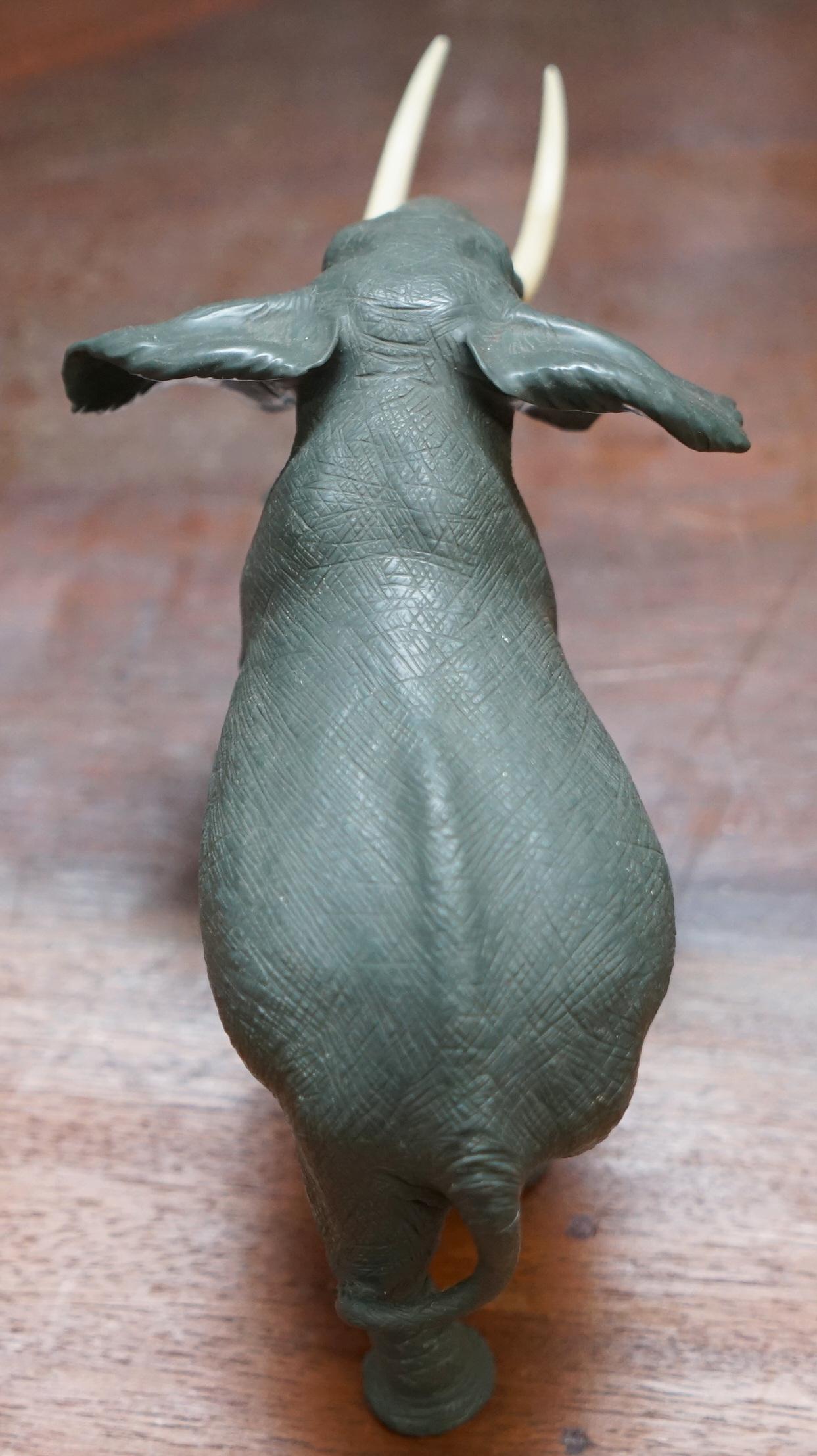Rare Solid Jasper Elephant Carved by Gerd Dreher 1939 Retailed by Asprey London 2