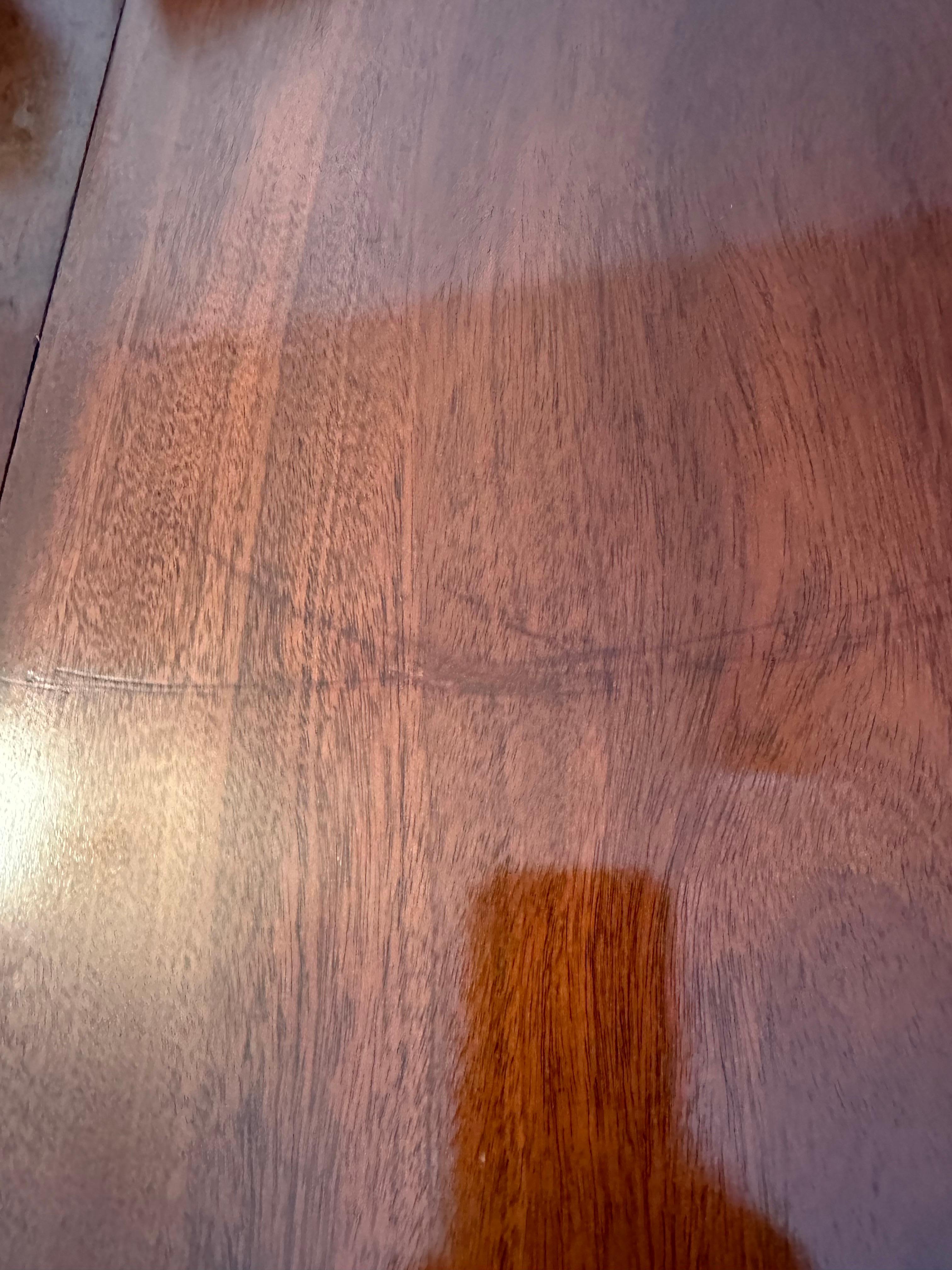 Rare Solid Mahogany Kittinger Chippendale Dining Table with Two Leaves 13