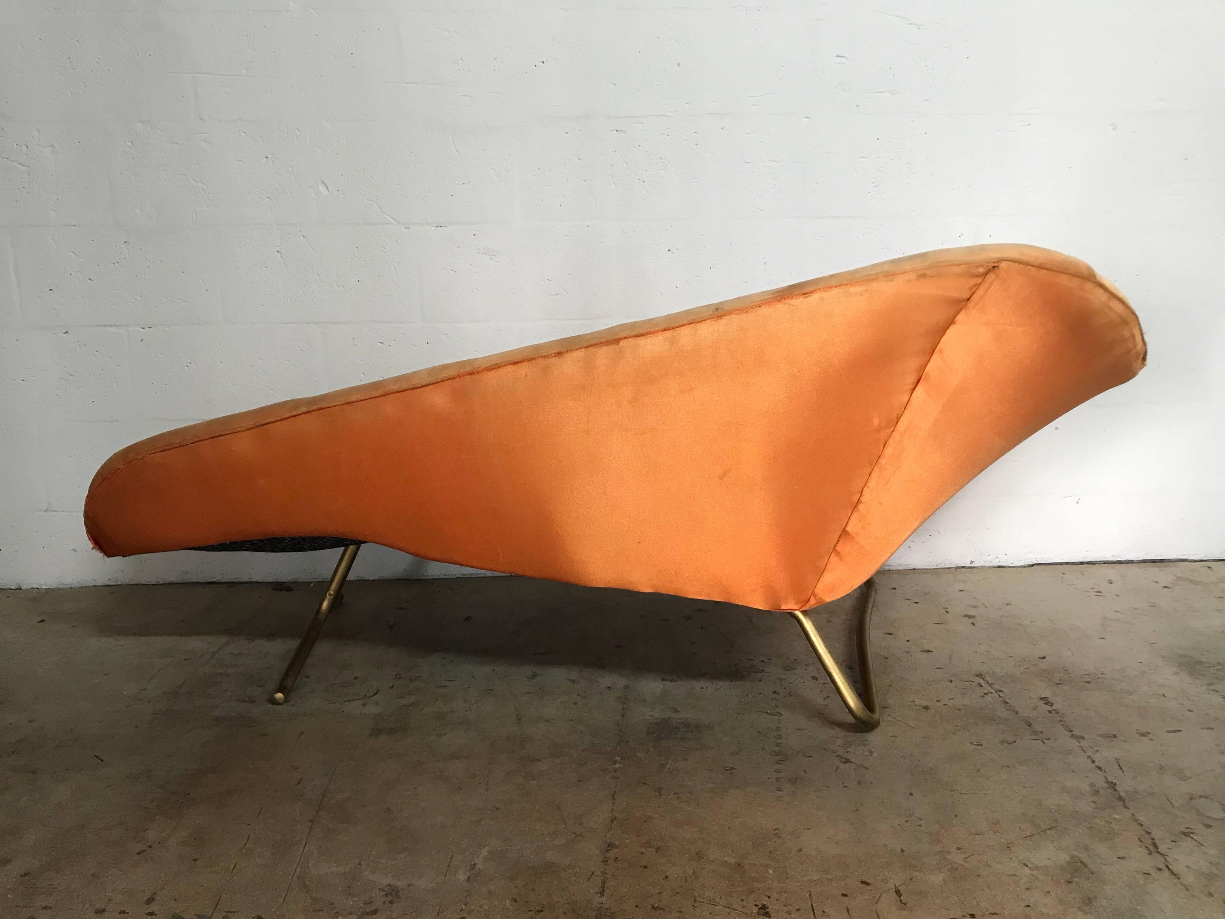 Mid-Century Modern Rare “Soloform 5008” Chaise Lounge by Hans Hartl for Eugen Schmidt