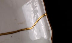 Rare Song Dynasty kintsugi repaired dragon plate (11-13 century)