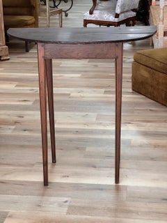 Rare Southside Virginia Yellow Pine and Chestnut Hunt table, c. 1790