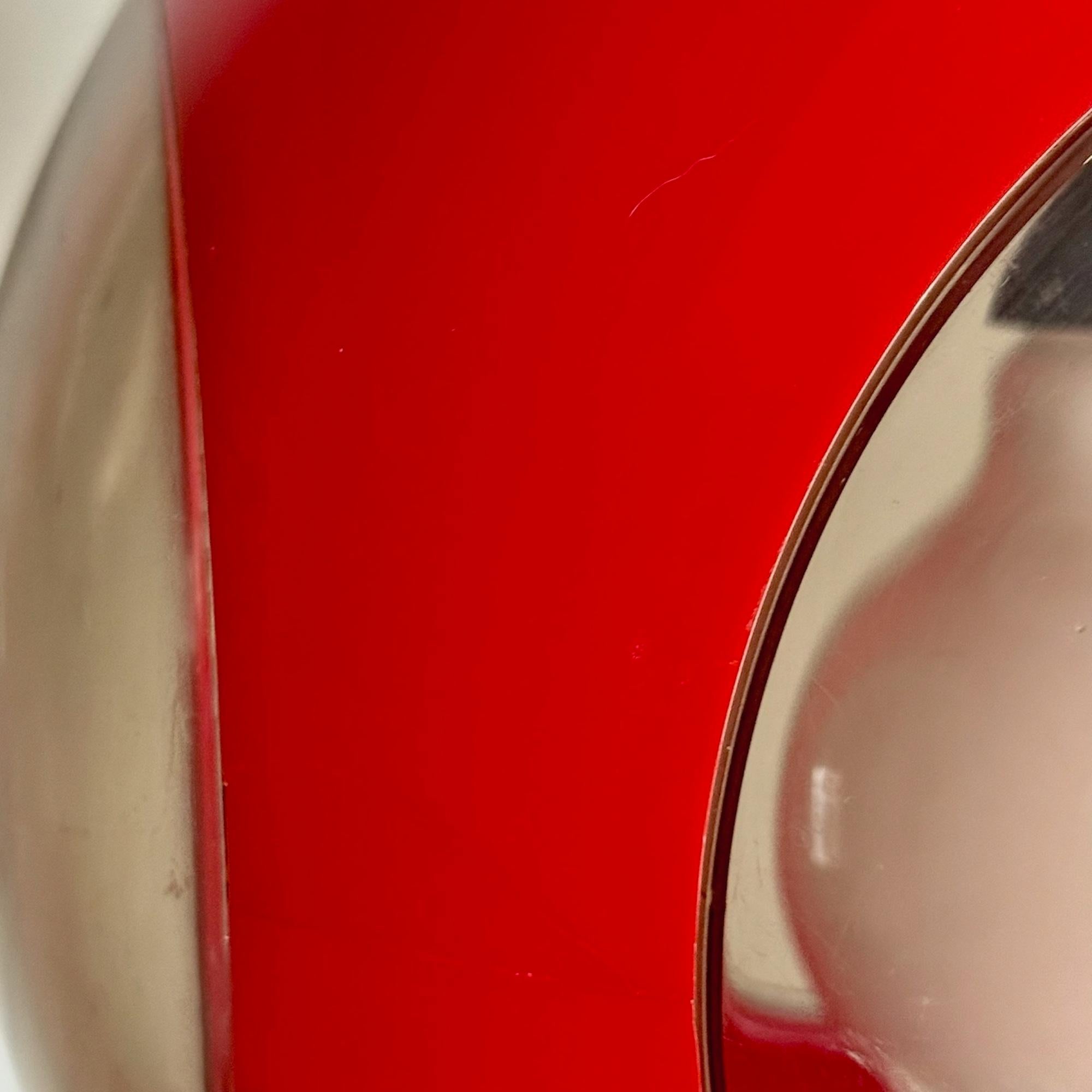Rare Space Age Bug Eye Pendant Lamp by Massive Belgium 1970s In Good Condition For Sale In San Benedetto Del Tronto, IT