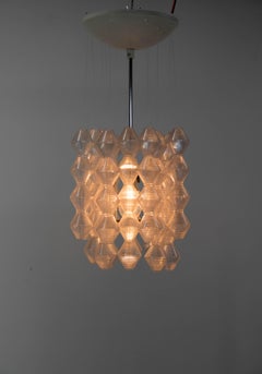 Rare Space Age Chandelier by Napako, 1970s