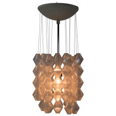 Rare Space Age Chandelier by Napako, 1970s
