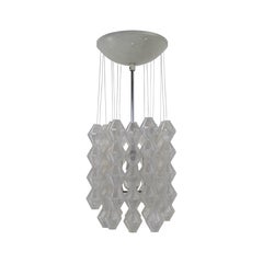 Rare Space Age Chandelier by Napako, 1970s